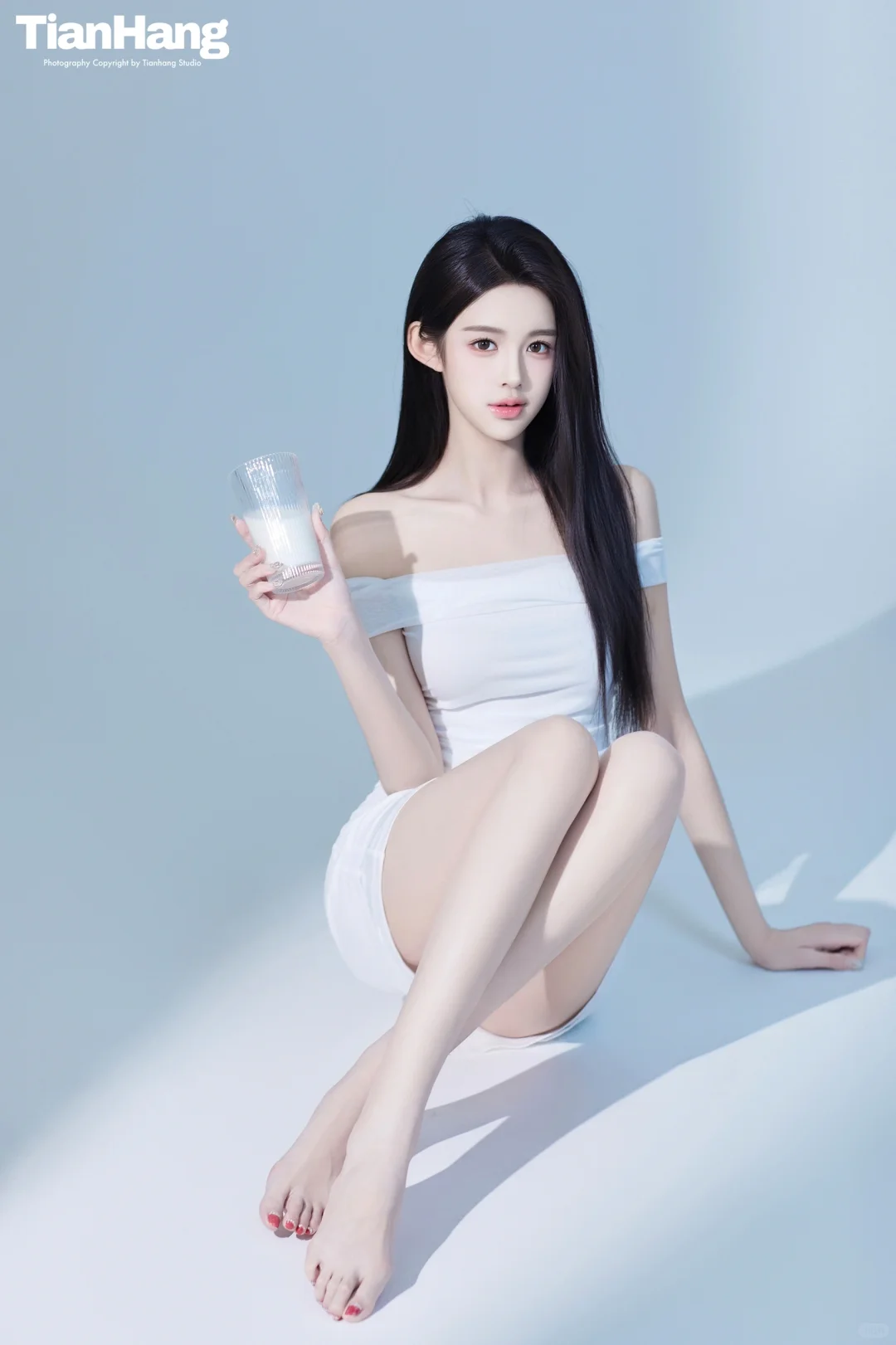 水灵灵的牛奶女孩🥛氧气感韩系写真