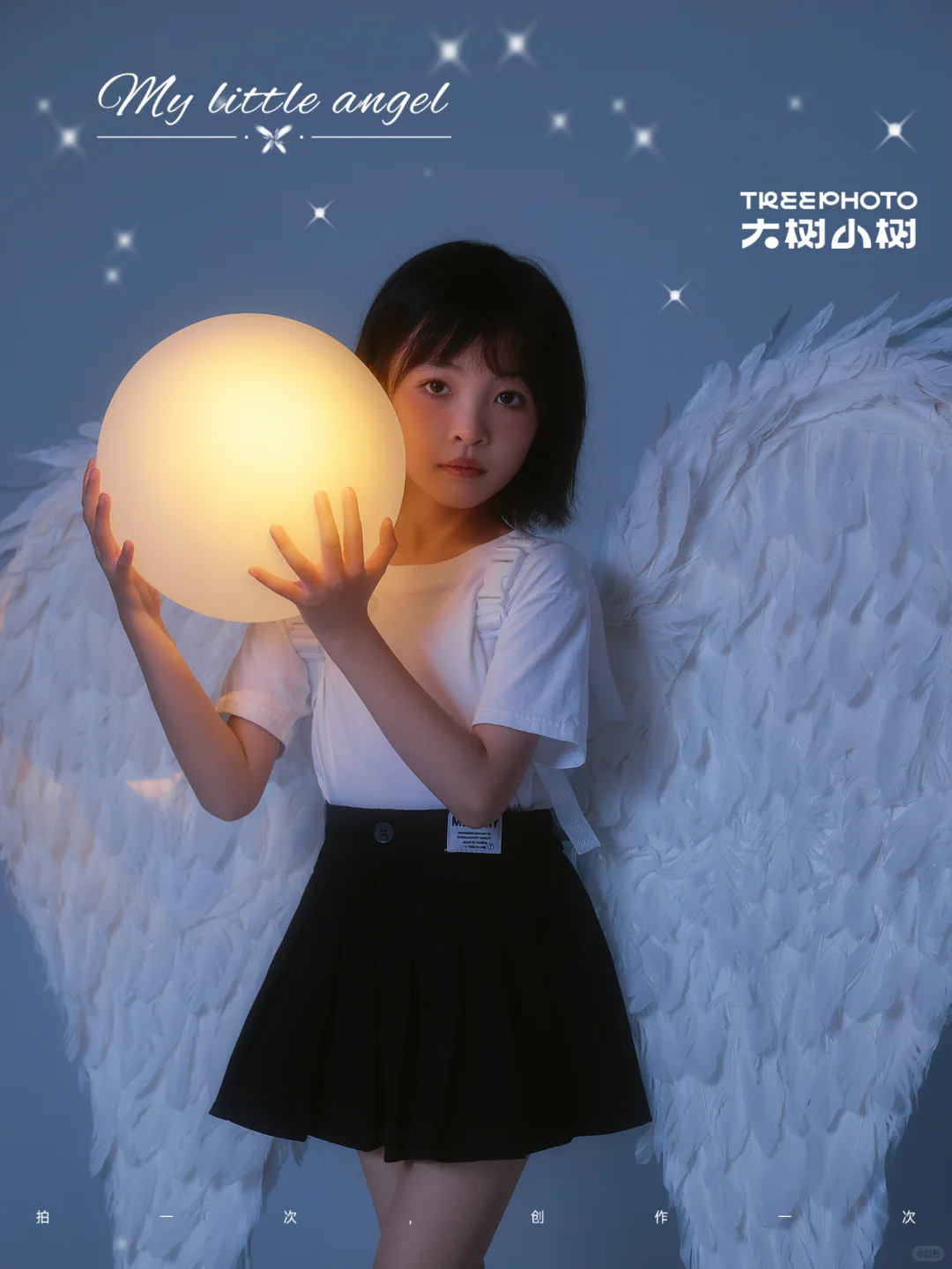 氛围感天使写真✨｜坠入凡间的梦幻之美