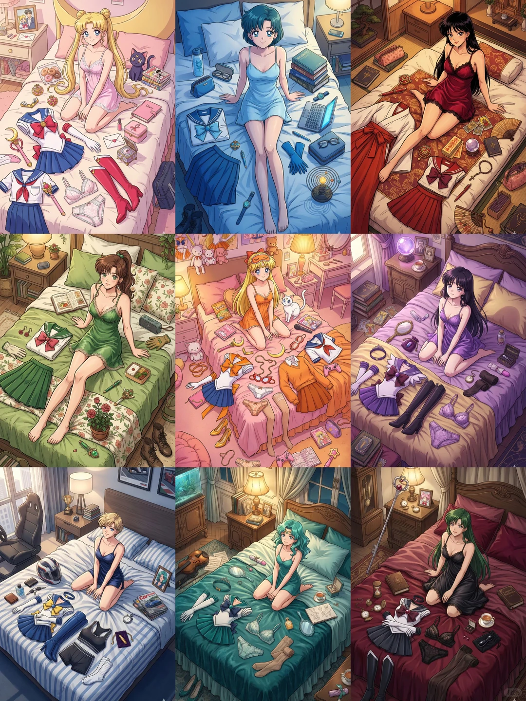 美少女战士闺阁揭秘