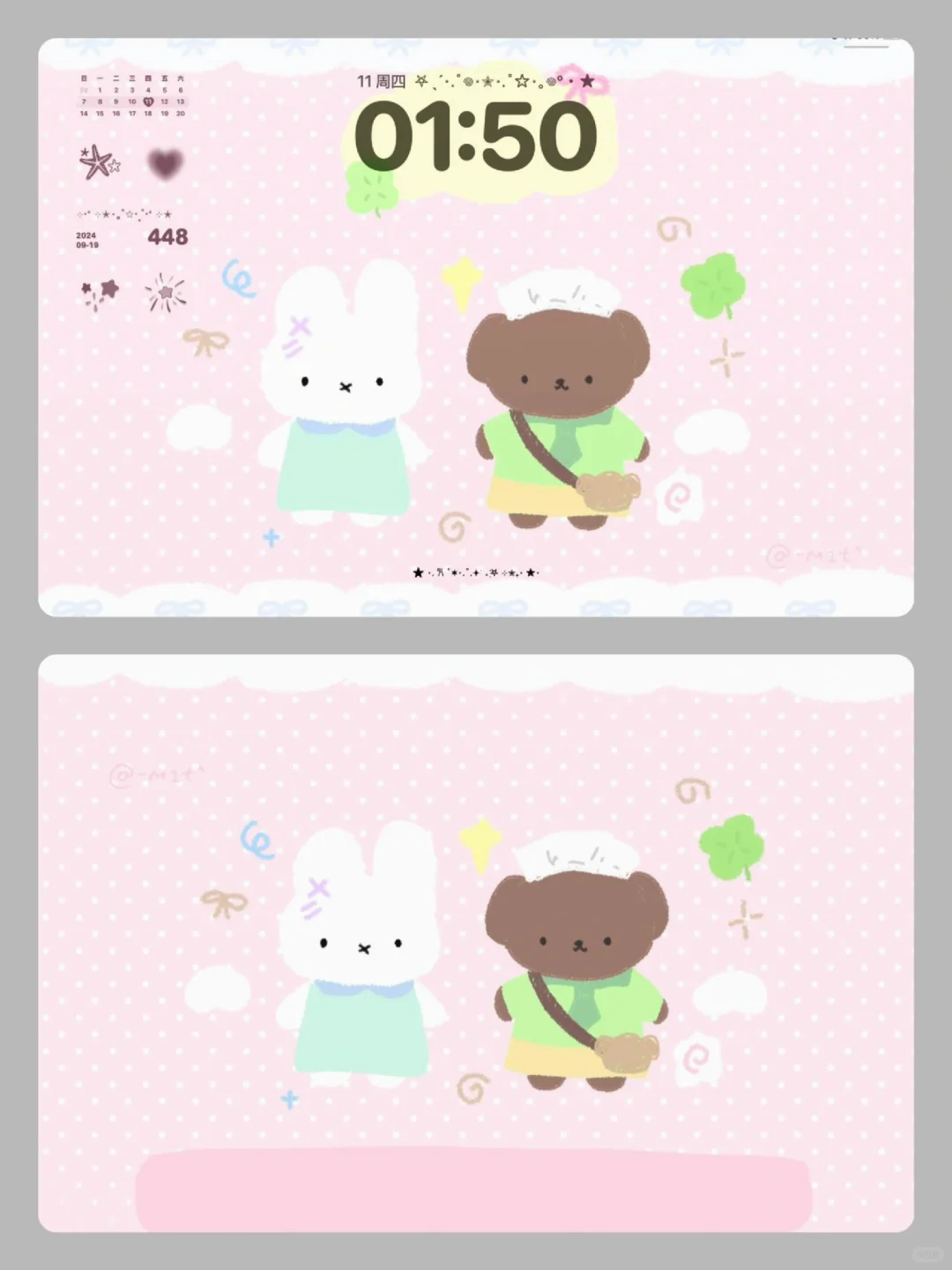 米菲兔のiPad壁纸12.11#ipad平板壁纸 #可爱