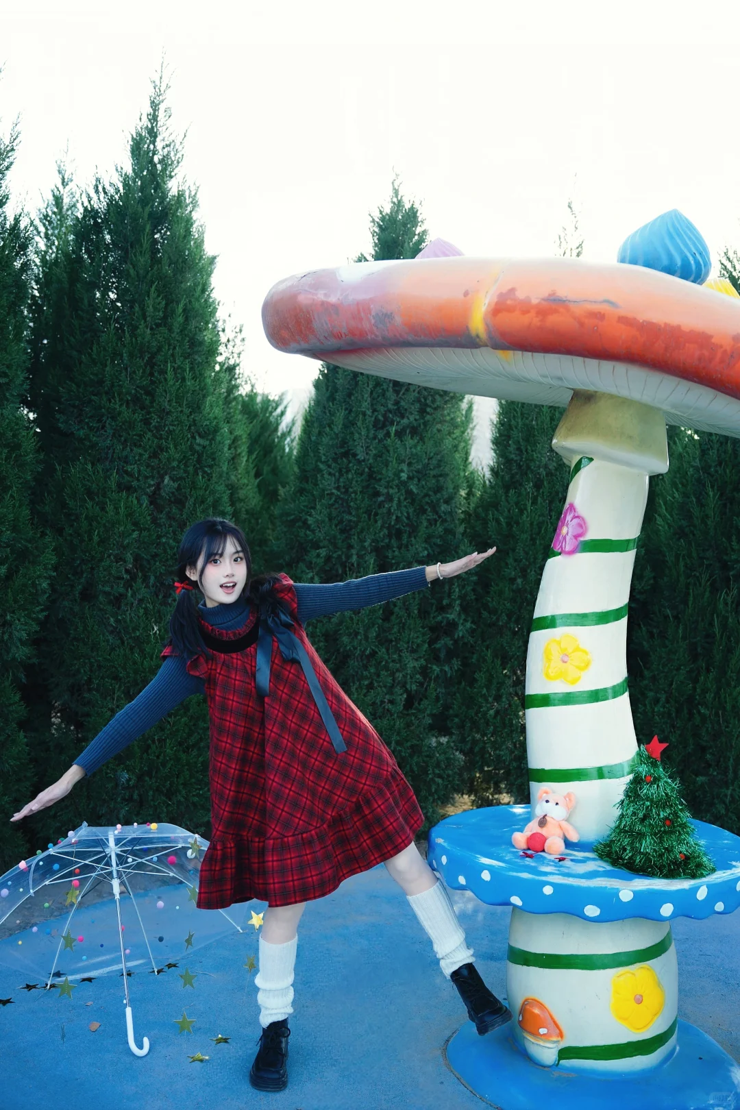 谁懂！圣诞外景要这么拍，氛围感拉满！