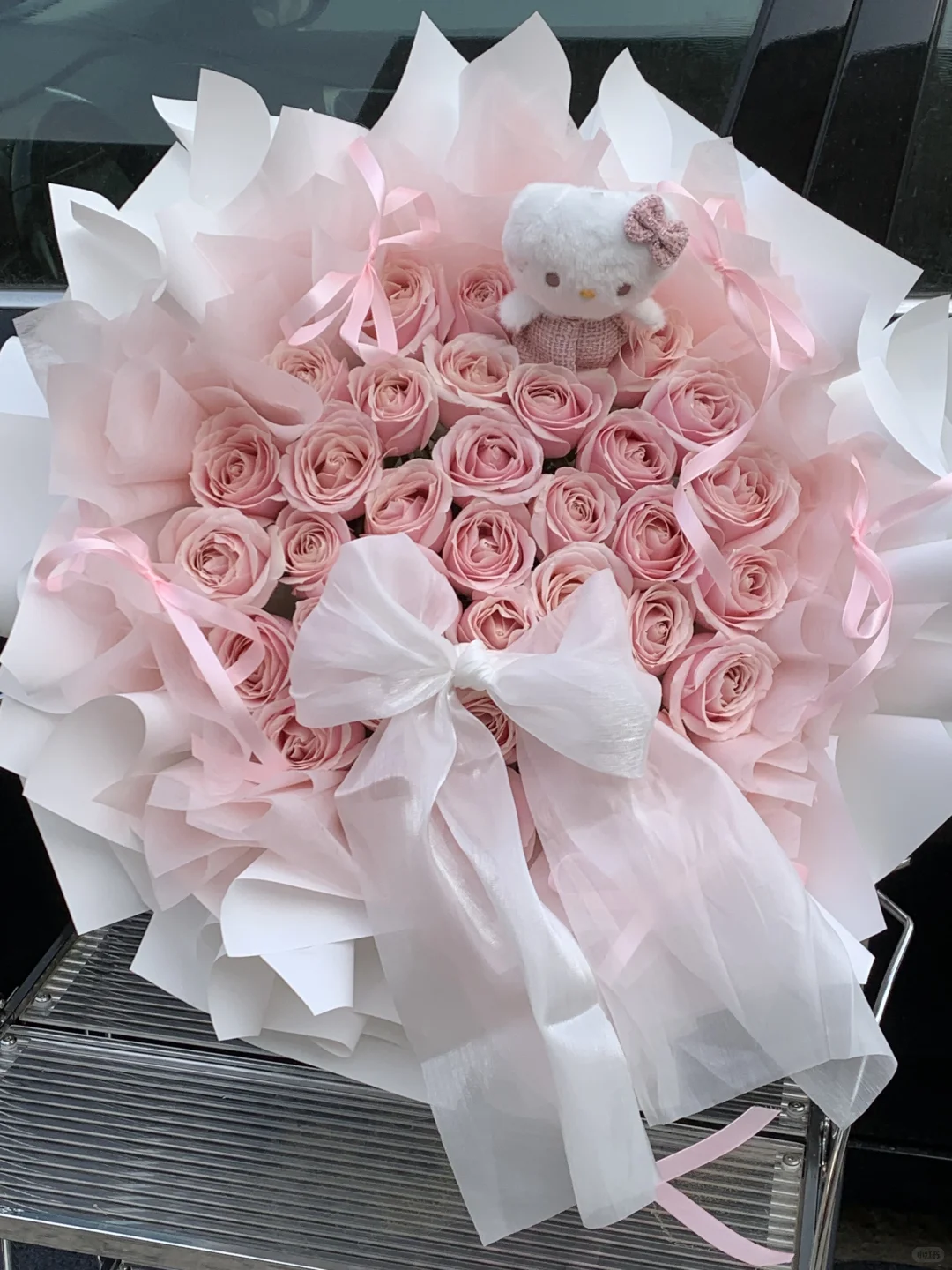🌸粉色玫瑰，如你般娇嫩可爱🫧秦皇岛花店
