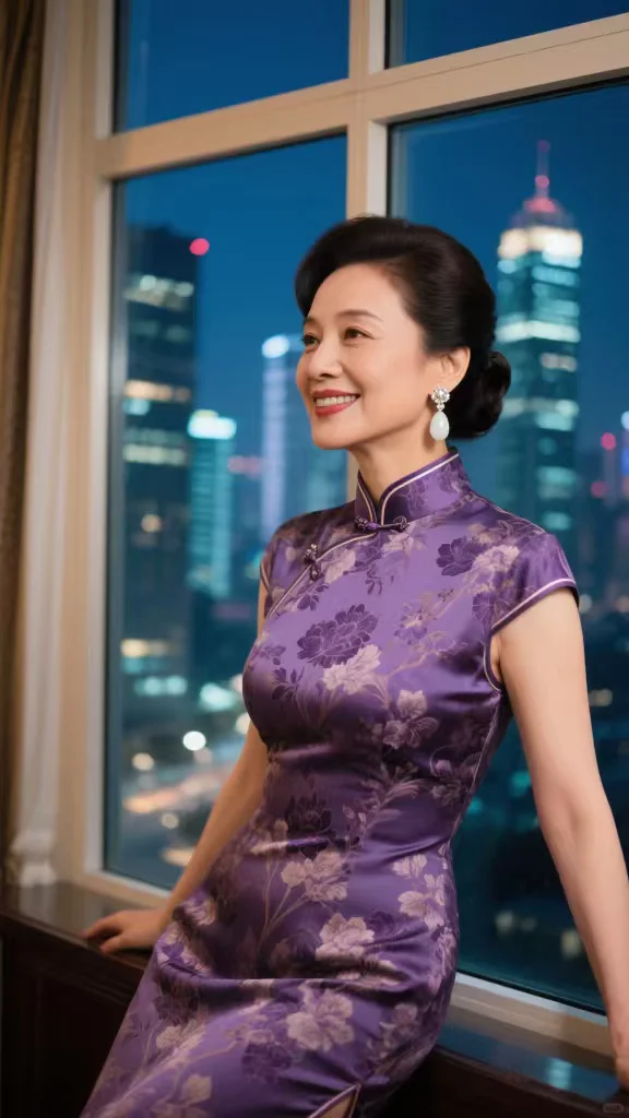 成熟韵味秘诀，48岁阿姨的浪漫生活