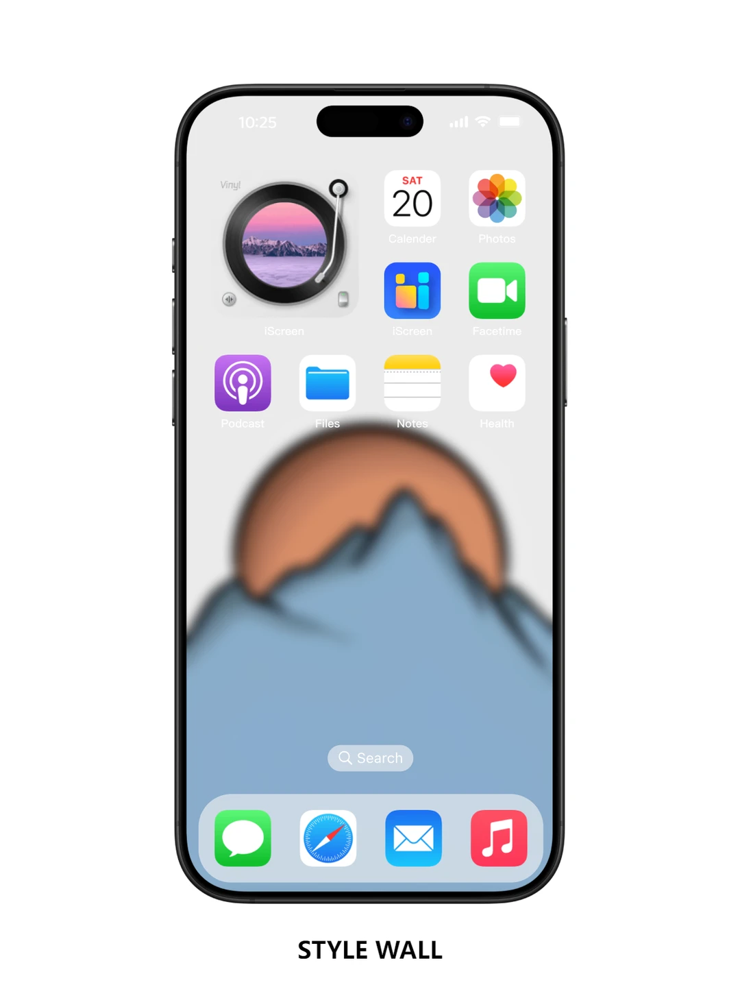 apple wallpaper | 山顶落日（日版）