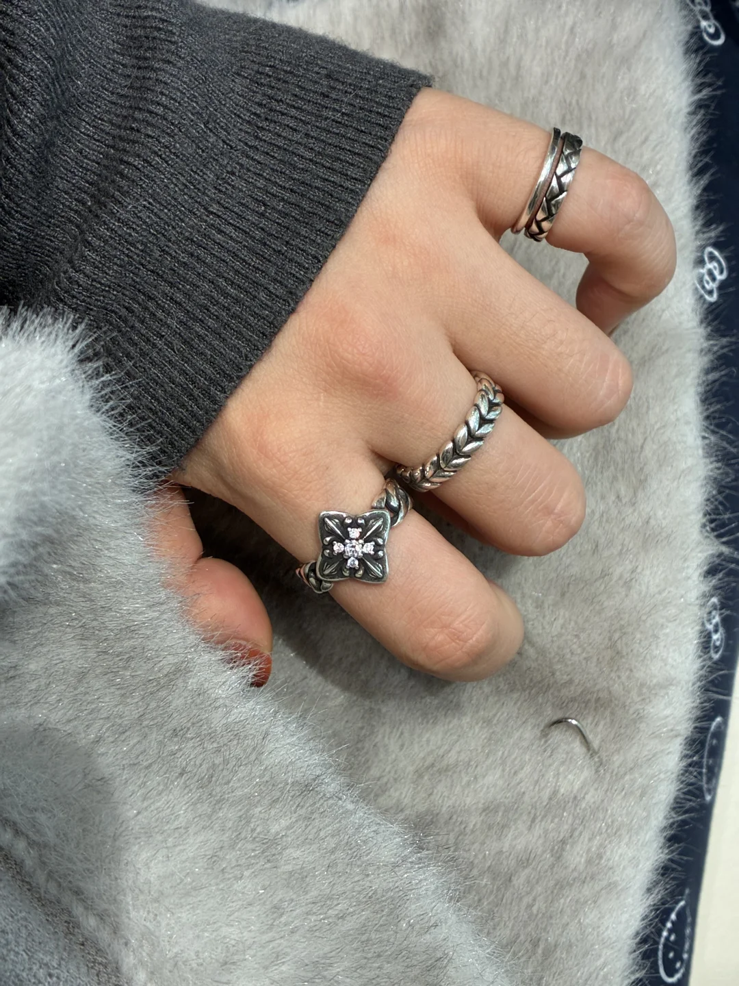 🤍一些韩女味很浓的尾戒合集～💍