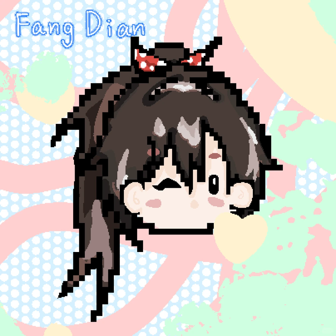 观女神帖子有感即兴作画