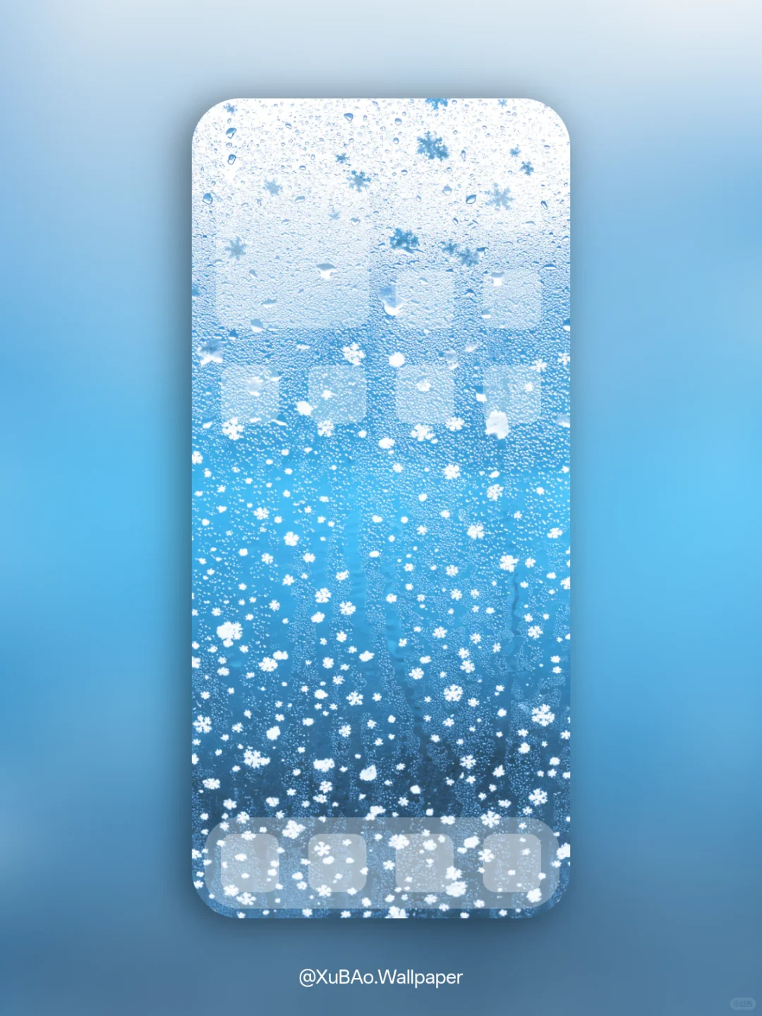 C2580 | 4k壁纸 | 雨雪飘窗