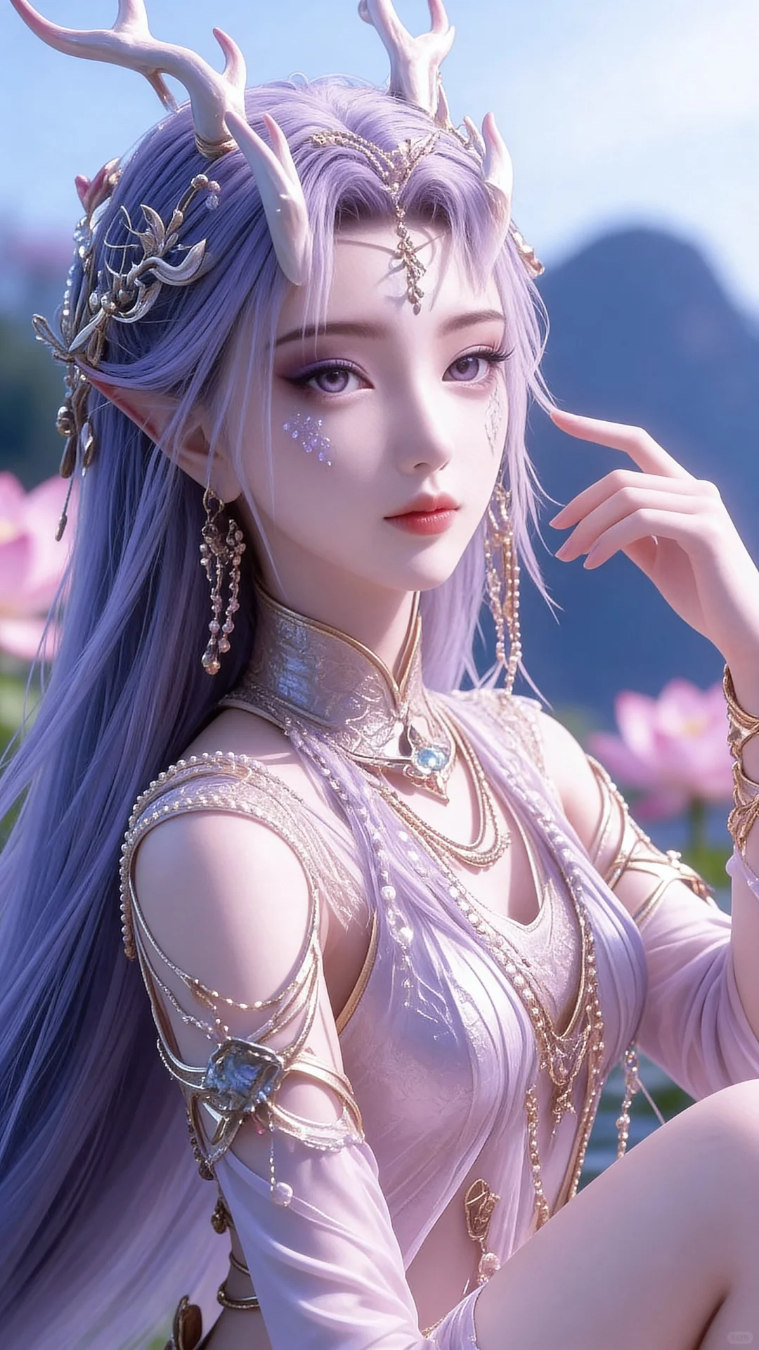 女神记｜封念云百炼成神动漫壁纸国漫AI美女