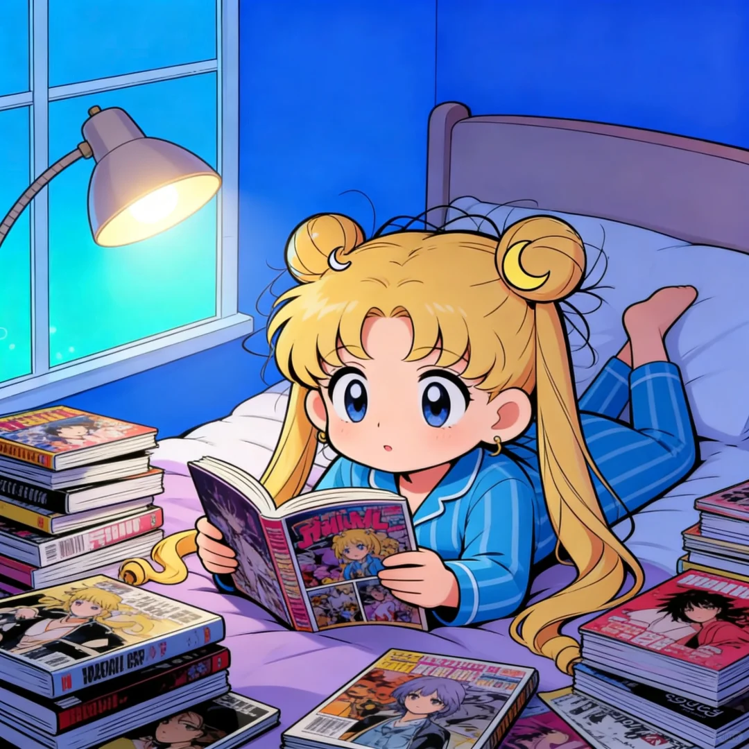 熬夜修仙，法力无边｜美少女战士