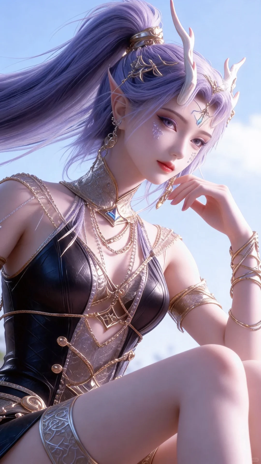 女神记｜封念云百炼成神动漫壁纸国漫AI美女