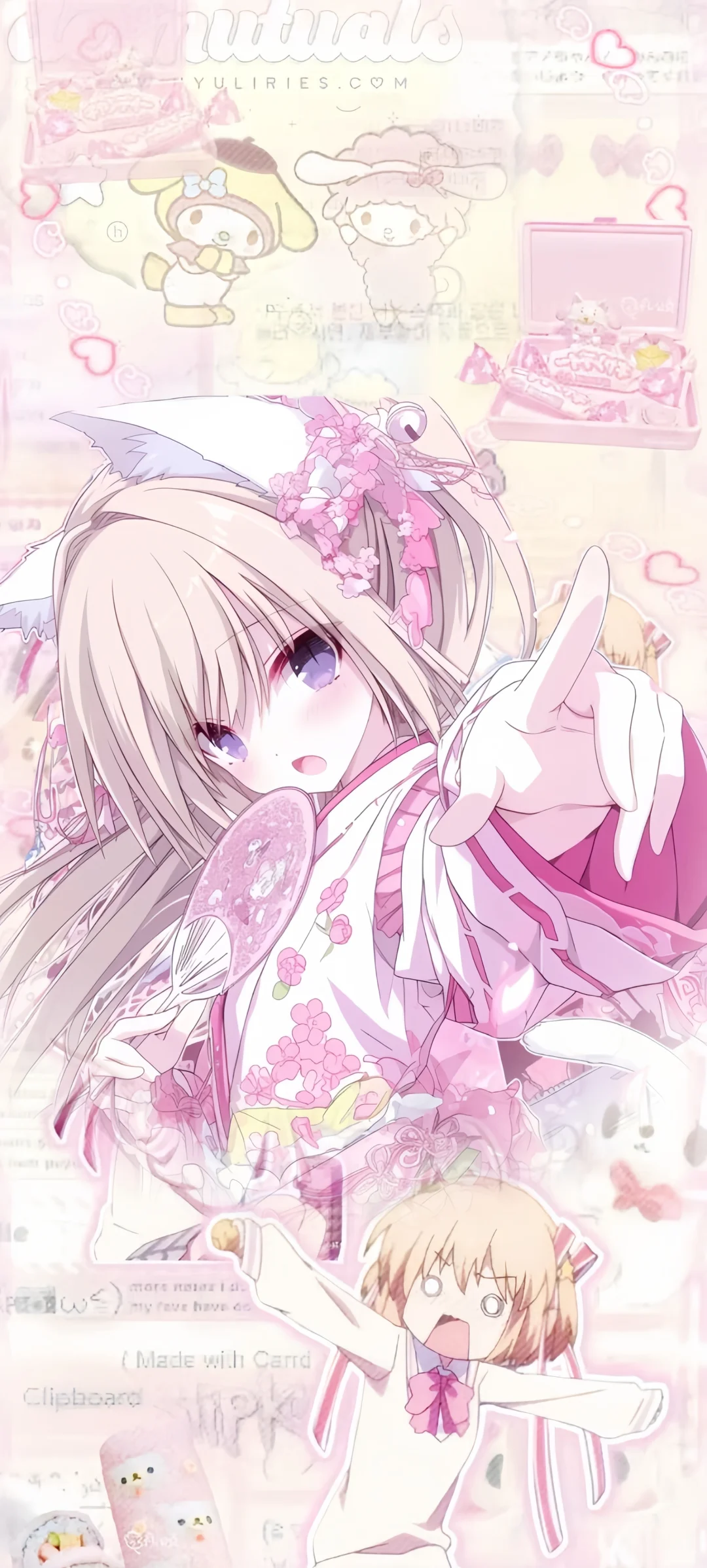 𝗦𝗛𝗔𝗥𝗘：宅妹二次元|平铺壁纸