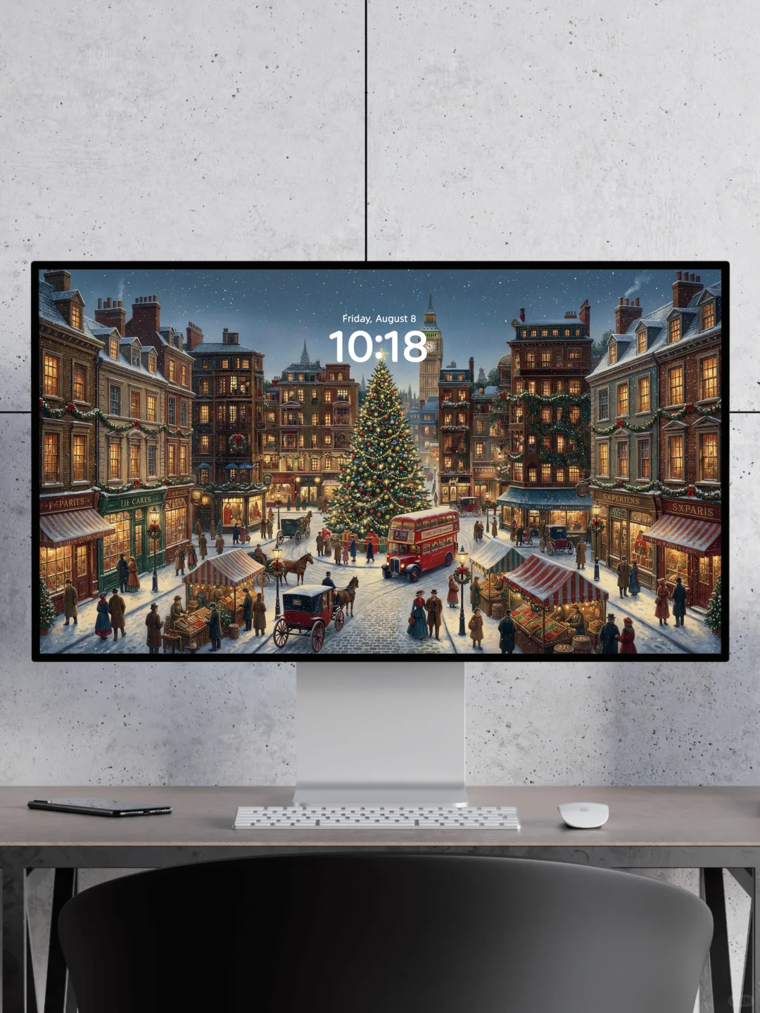 治愈圣诞夜🎄氛围感拉满丨4K氛围感壁纸