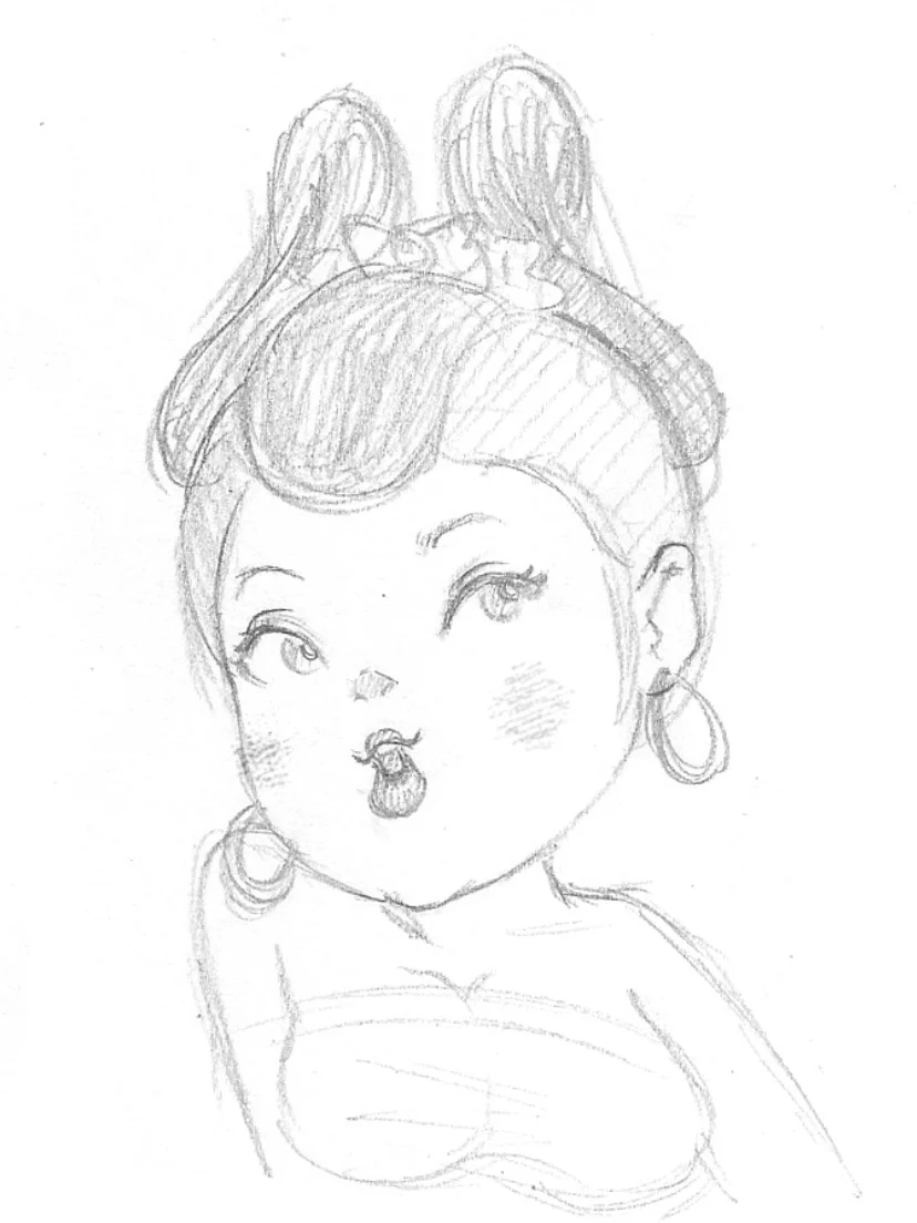 手绘草图用AI辅助立体模型｜性感可爱加风骚