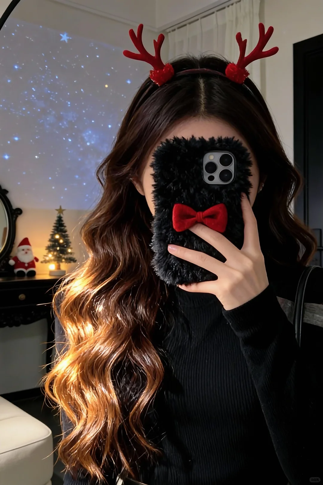 女装AI批量生图！附对镜自拍神仙背景素材