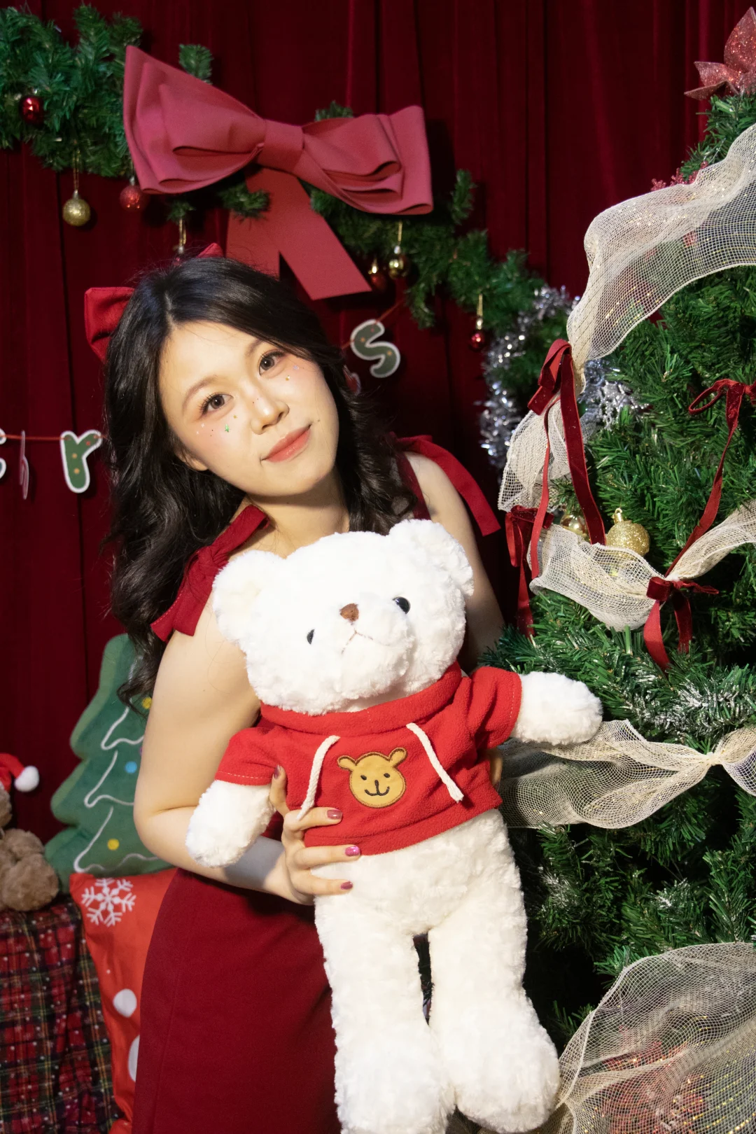 圣诞写真｜今天是温馨的圣诞小熊啦~🎄