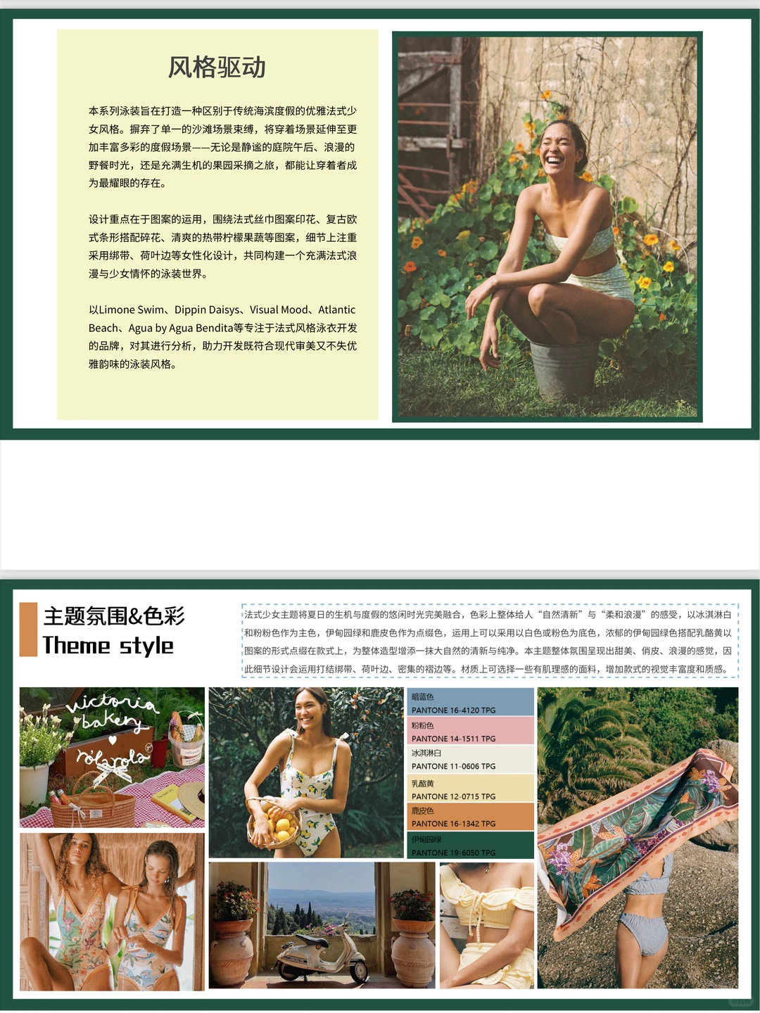 【25/26AW「假日遐想」｜法式少女泳装穿搭图鉴】