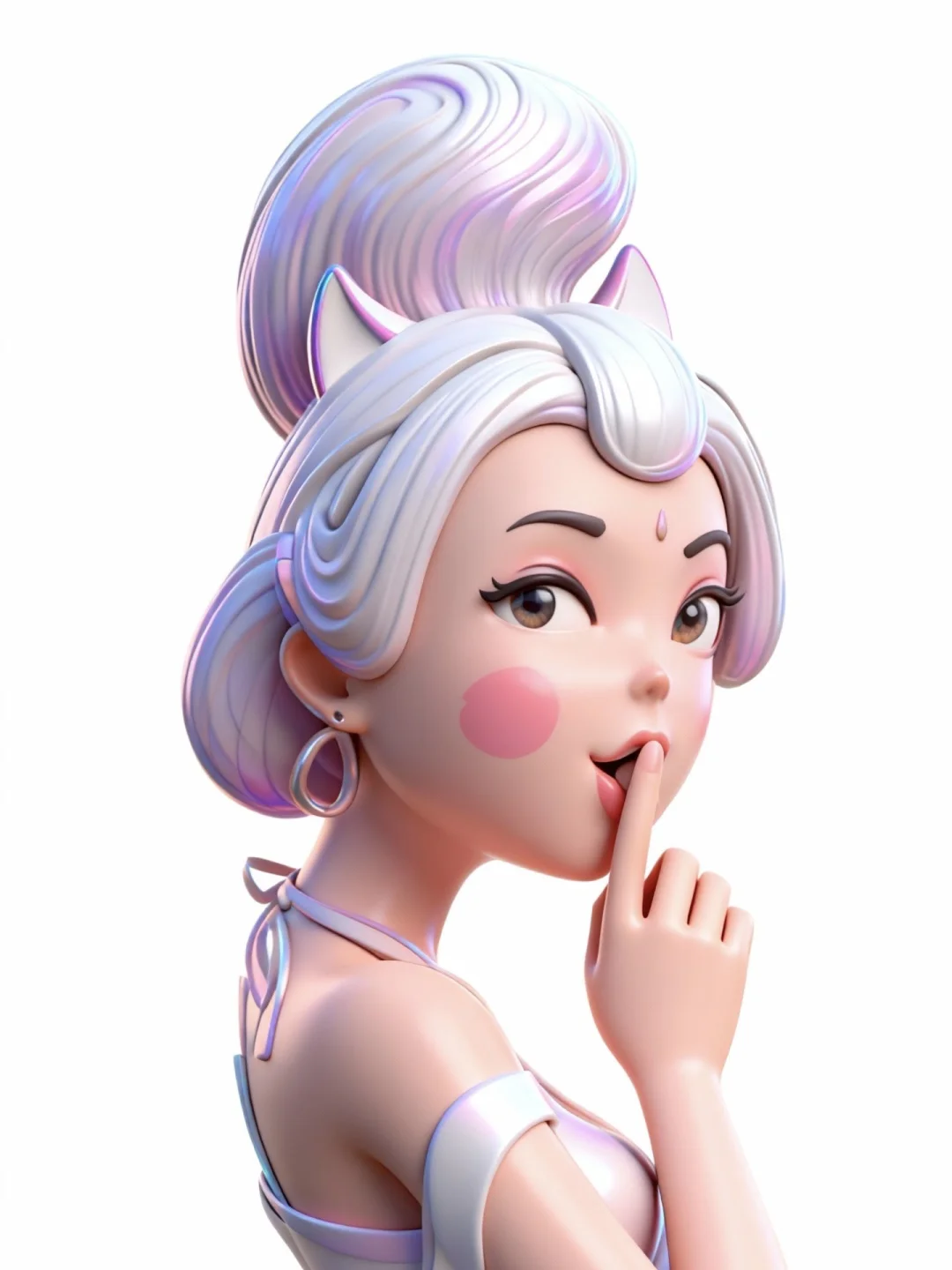 手绘草图用AI辅助立体模型｜性感可爱加风骚