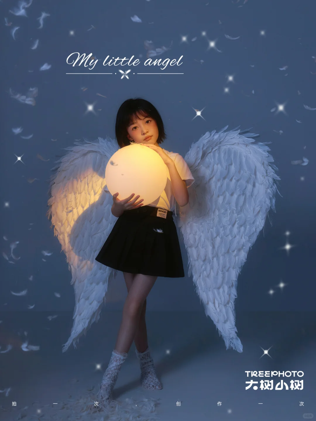 氛围感天使写真✨｜坠入凡间的梦幻之美