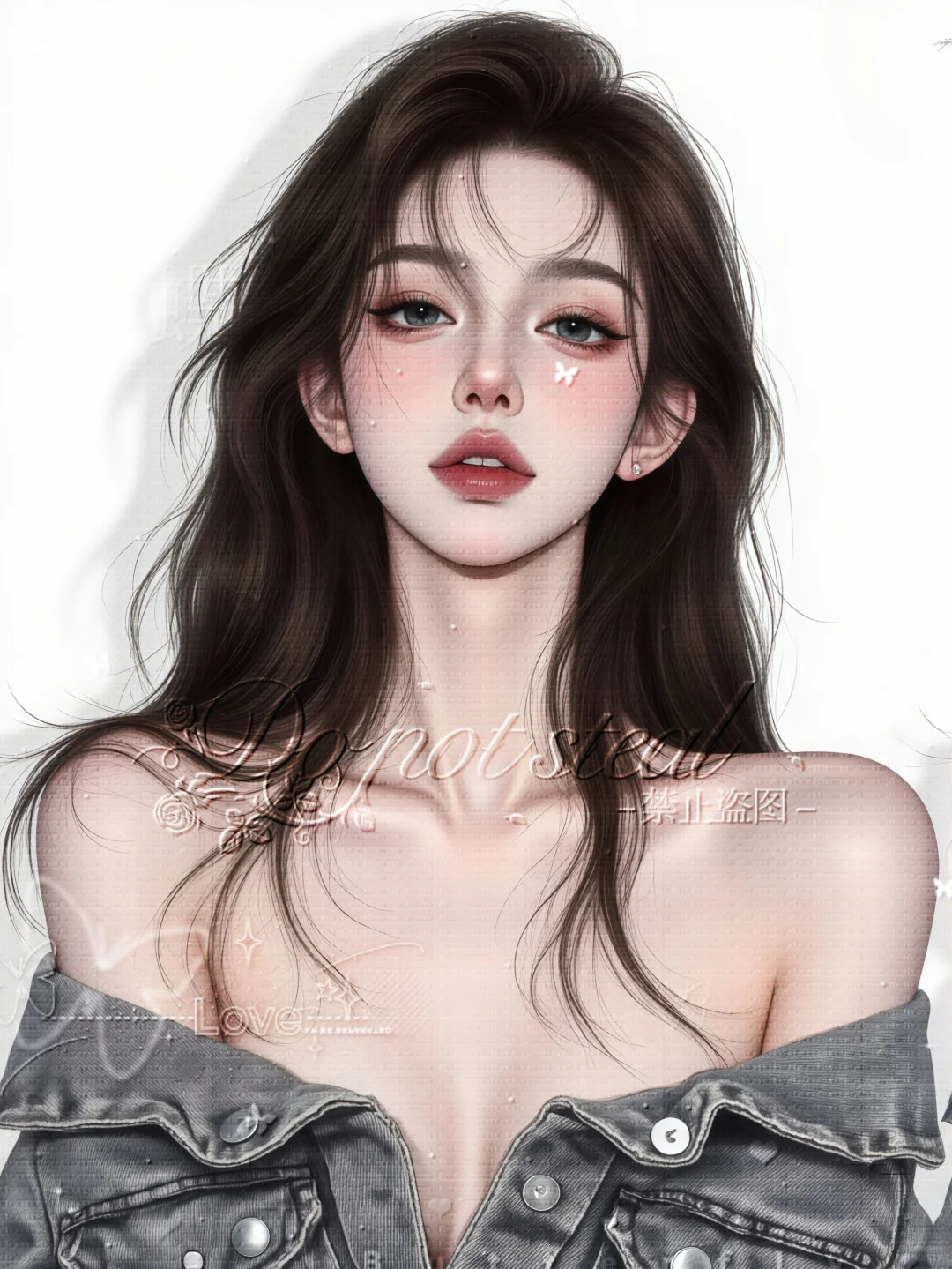 白底女头‖性感女神