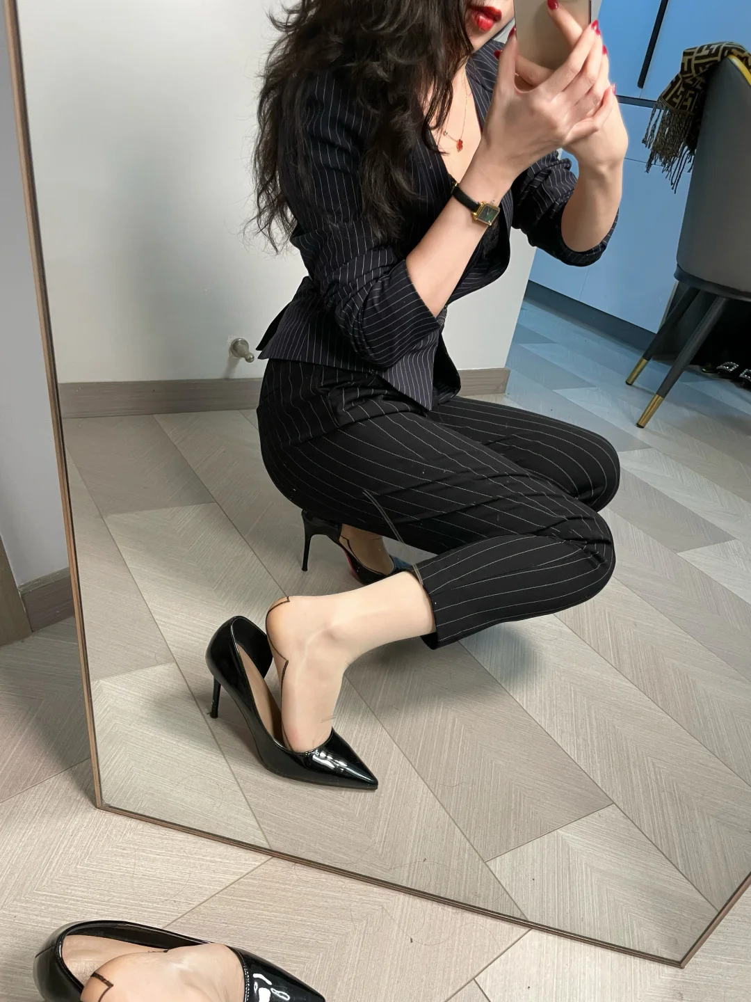 西装也可以穿出女人味！