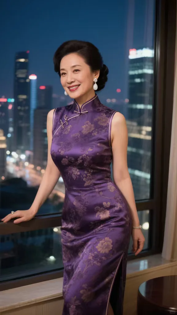 成熟韵味秘诀，48岁阿姨的浪漫生活