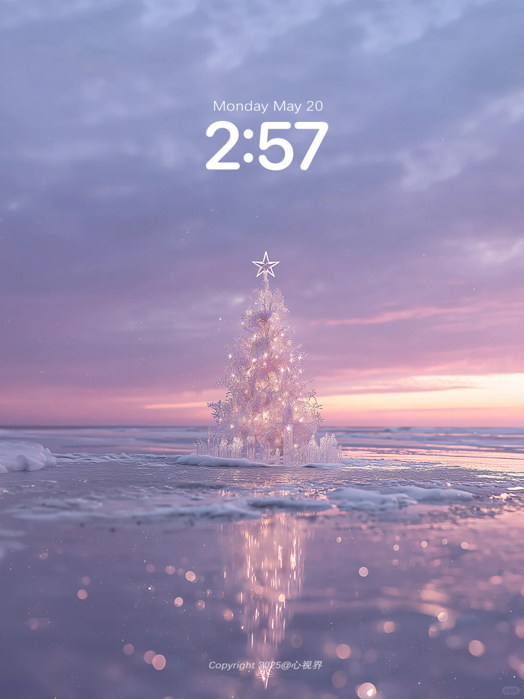 ෆ*冰与海私藏的紫色圣诞梦.｡✩| 202壁纸