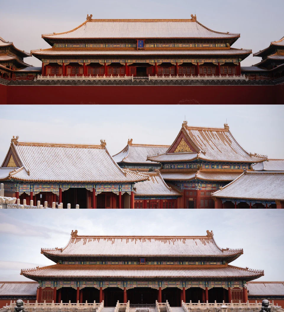 终于等到李现拍摄的雪后故宫，手机壁纸来啦