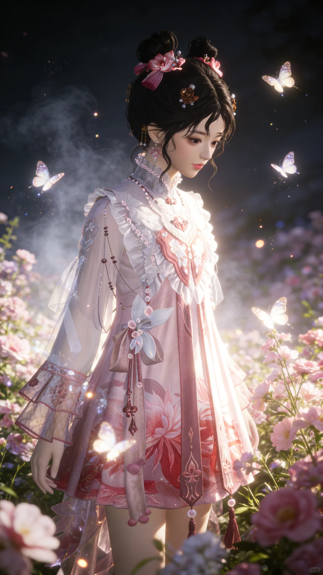 少东瓜花园戏蝶」燕云拍照ai指令