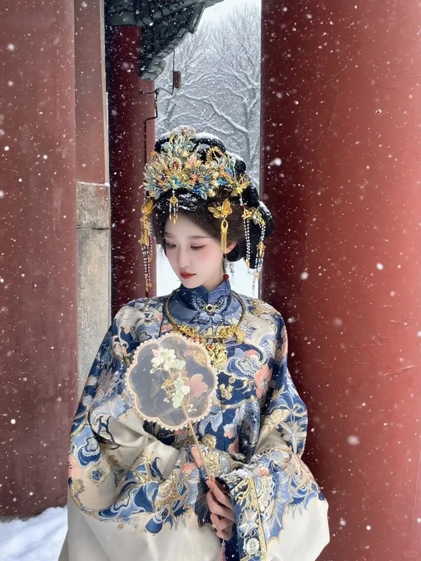 北京冬天❄️来故宫拍雪景汉服真的好出片啊