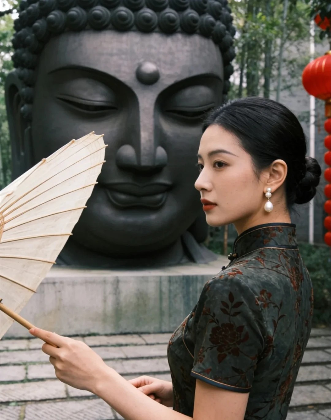 杭州佛头拍照｜把禅意揉进写真里