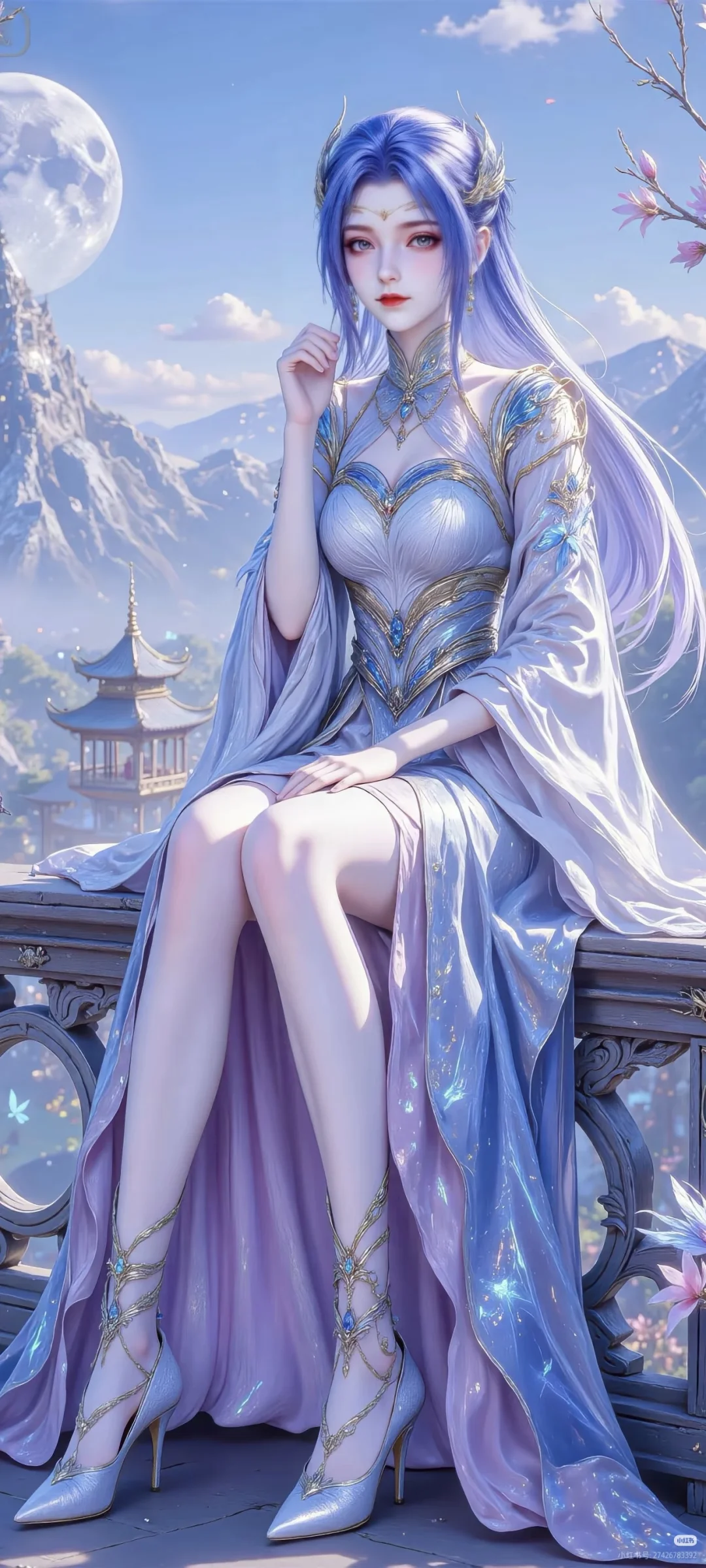 这仙气飘飘的美神，谁懂啊？！