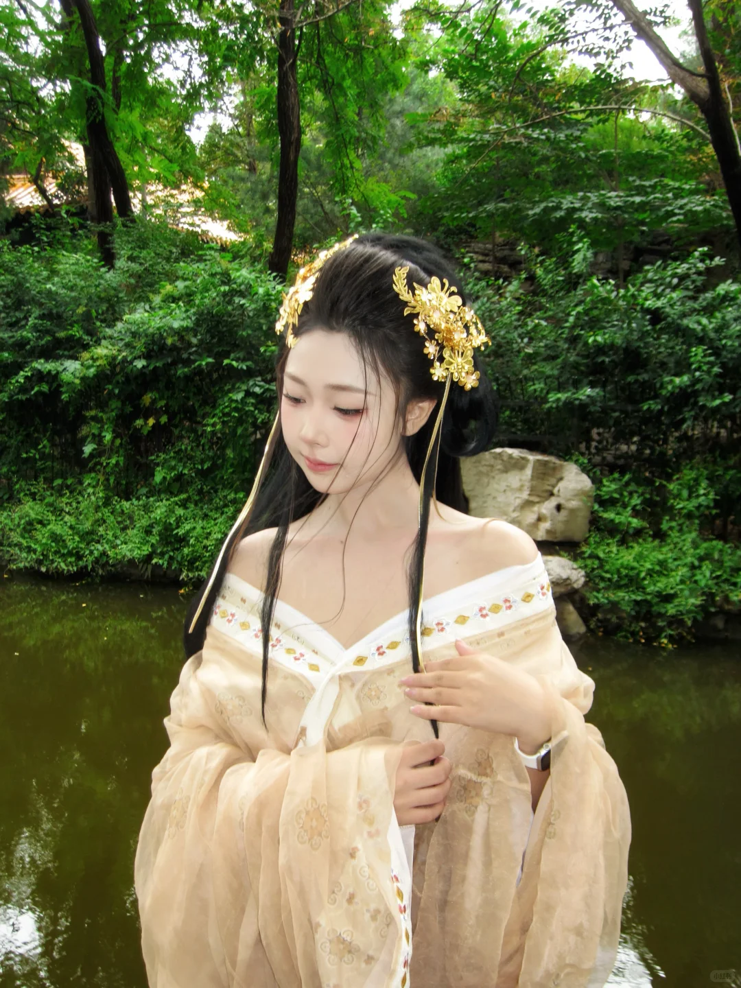 邯郸陪拍到底是谁还没被种草金色虞姬这套！