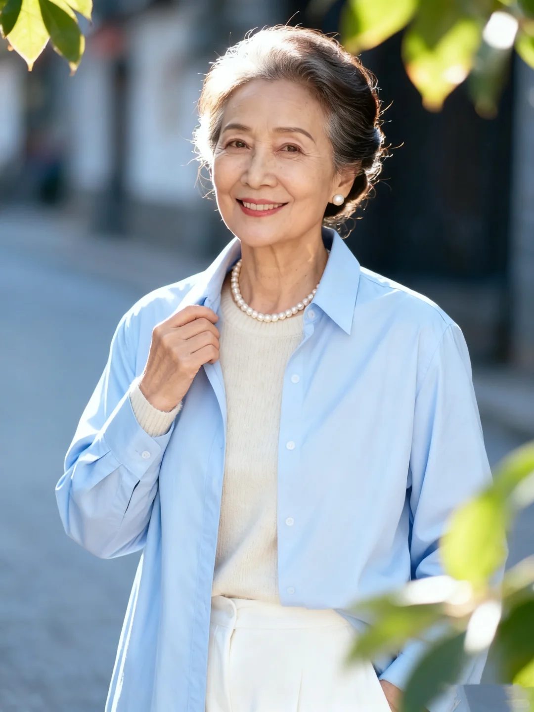 68岁退休穿搭｜年龄只是个数字