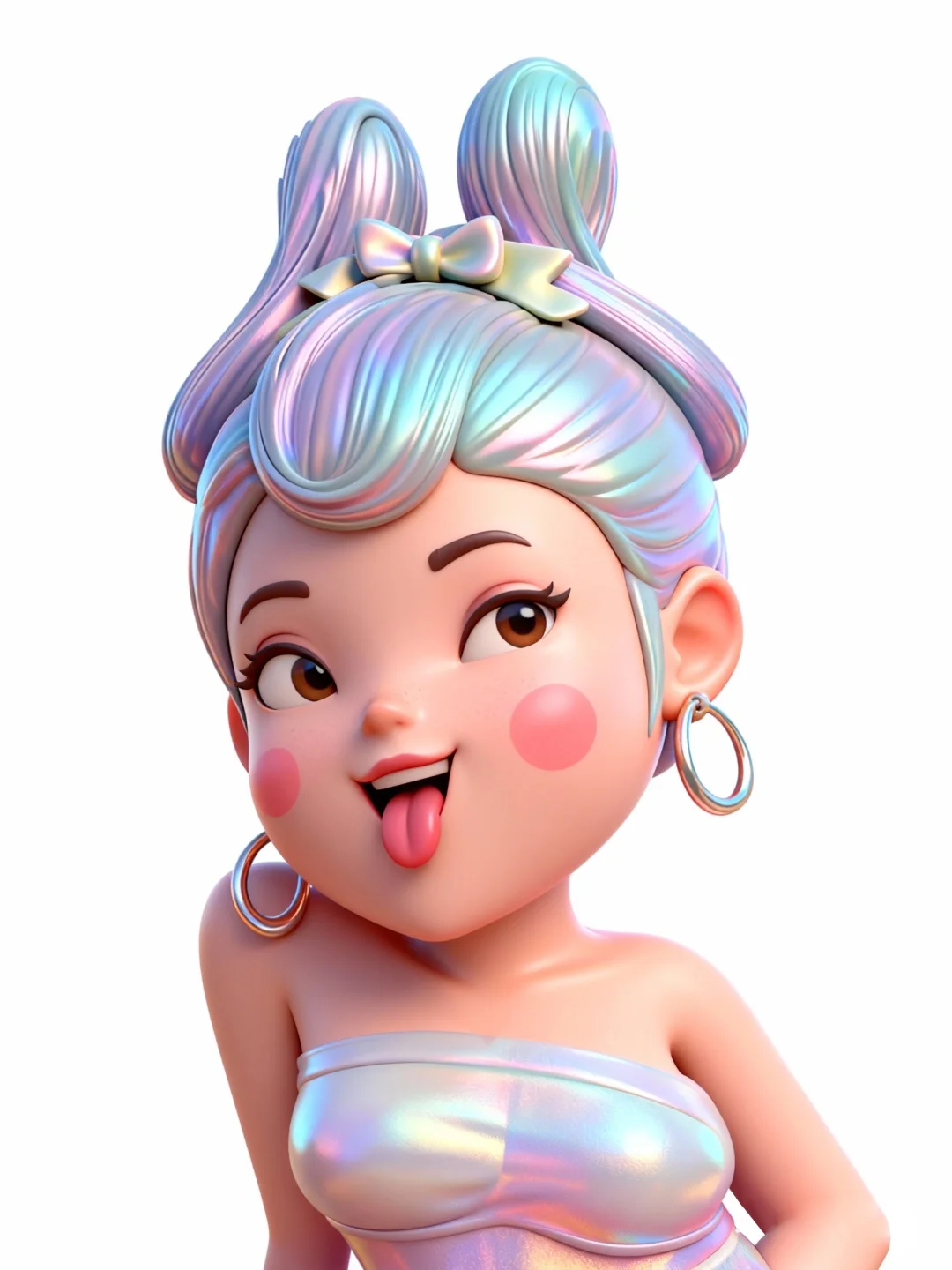 手绘草图用AI辅助立体模型｜性感可爱加风骚