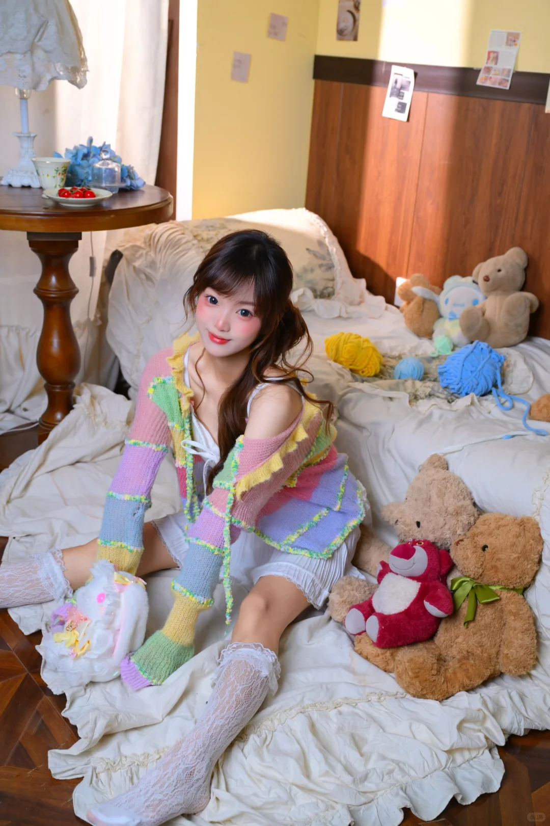 📷｜小熊和我一起睡觉🧸