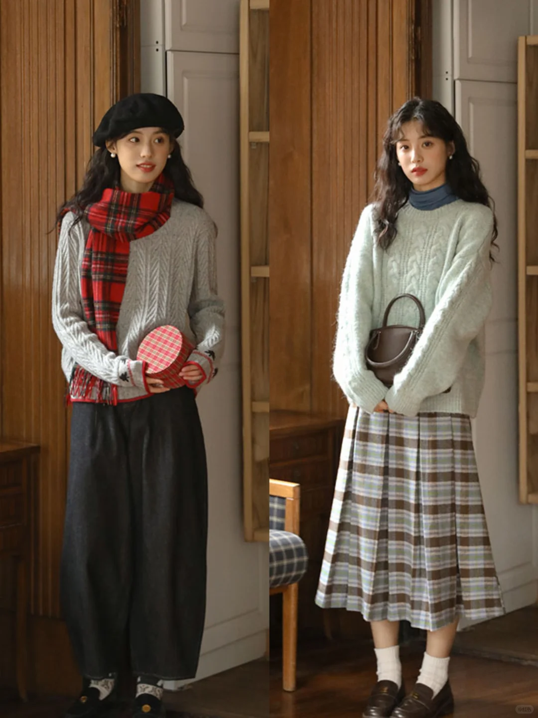 8️⃣套日系穿搭合集/简直是冬日温柔本柔