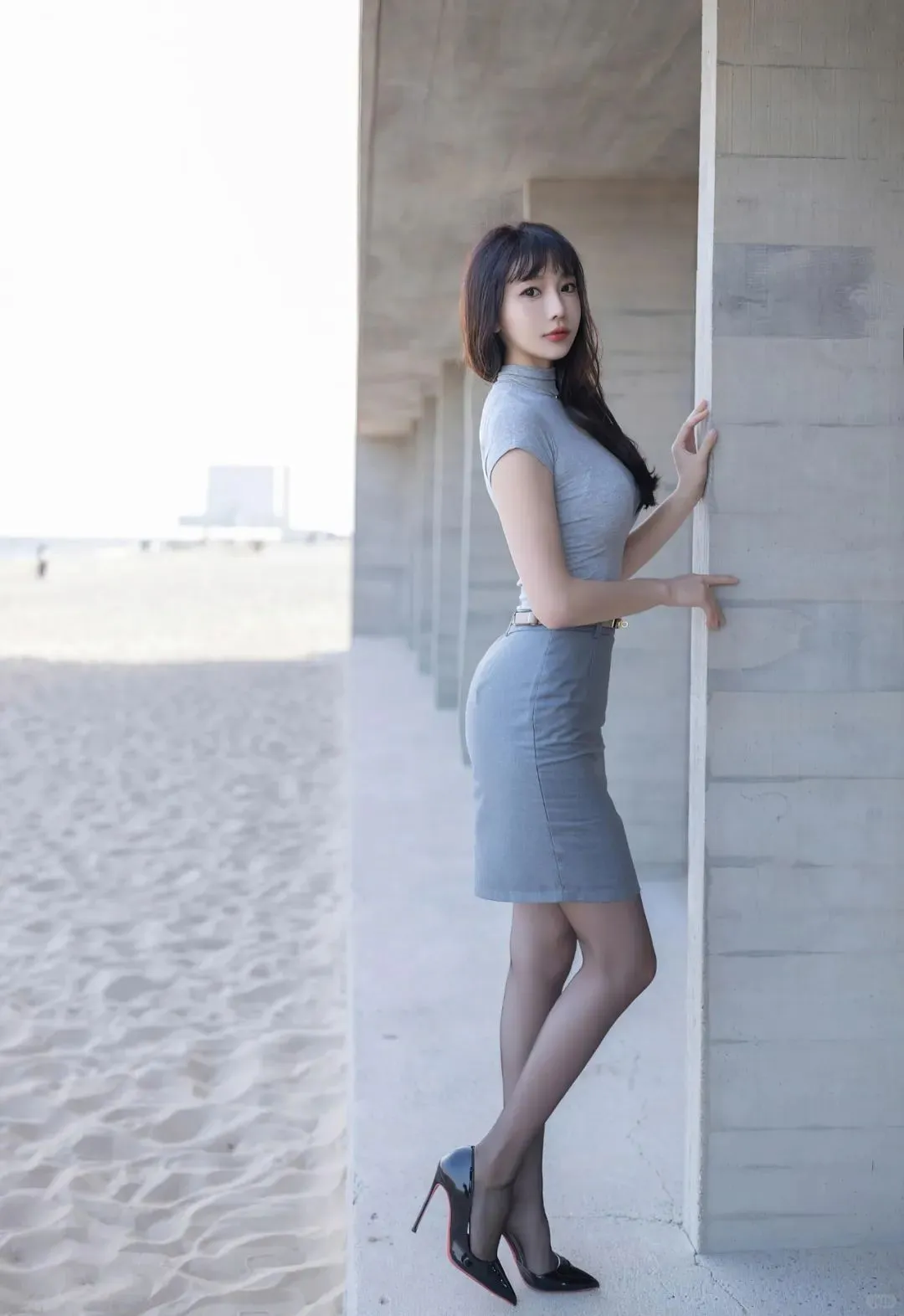 一眼万年的女生