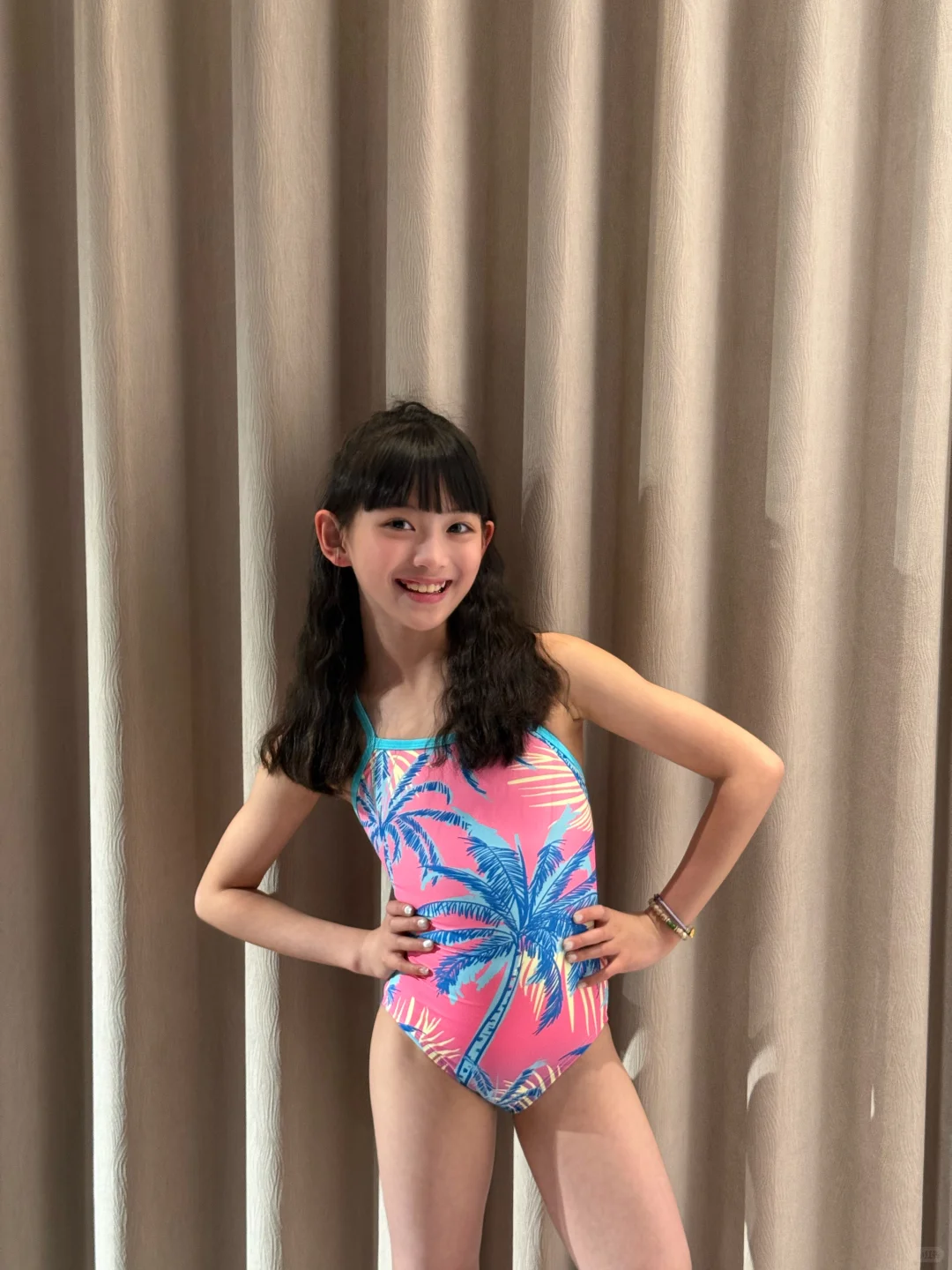 泳娃新泳衣！！！👧今天是椰子树女孩 2.0！！！