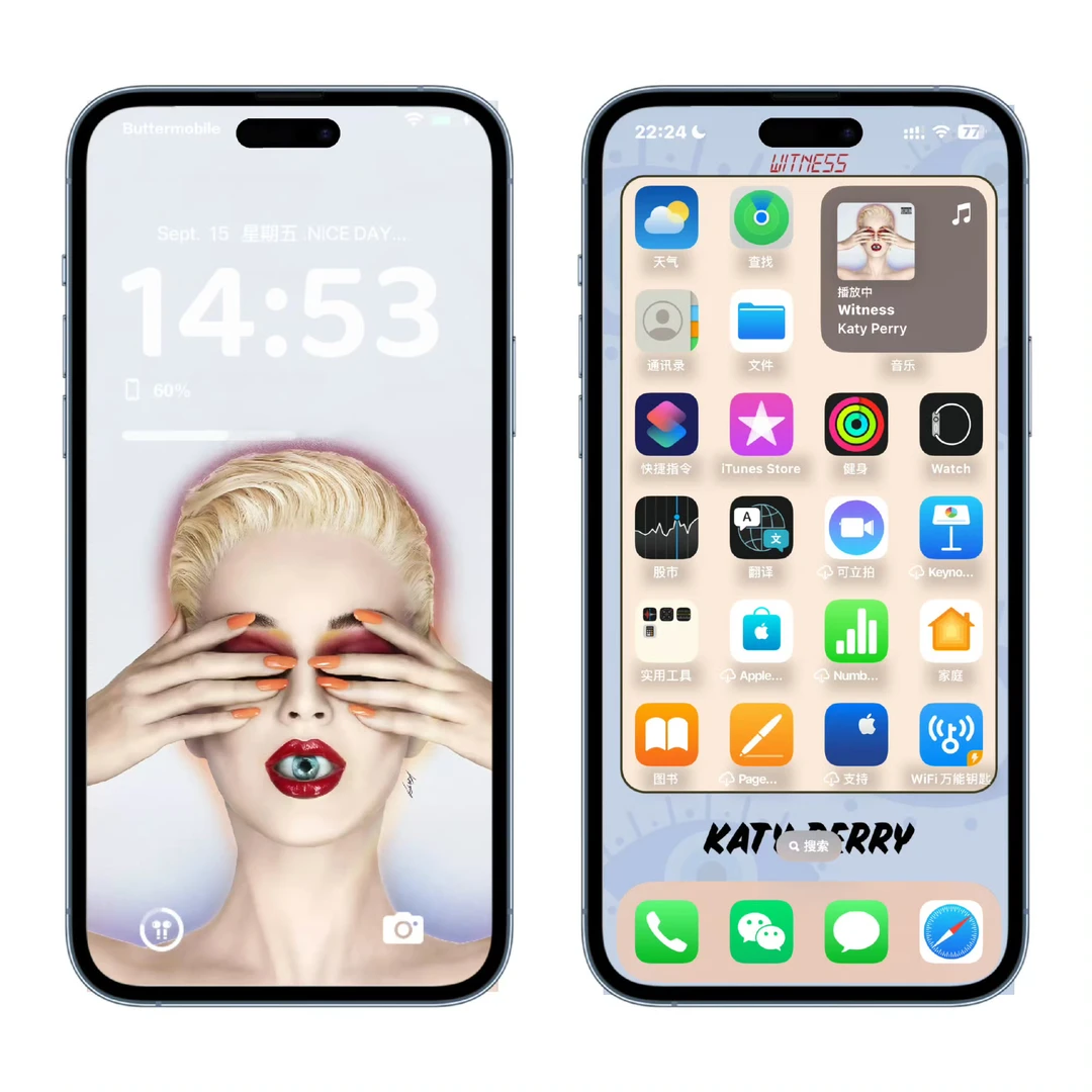 水果姐专辑主题苹果手机桌面壁纸分享