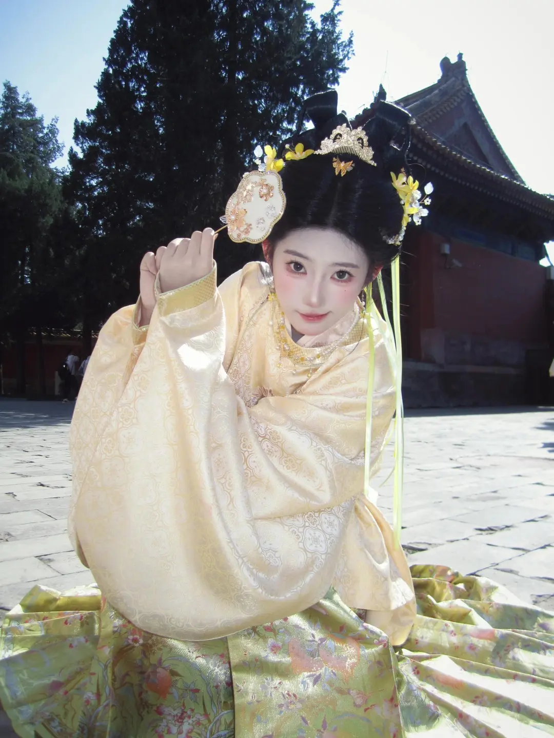 沈阳冬天的大明贵女，这波直接美出圈🥰