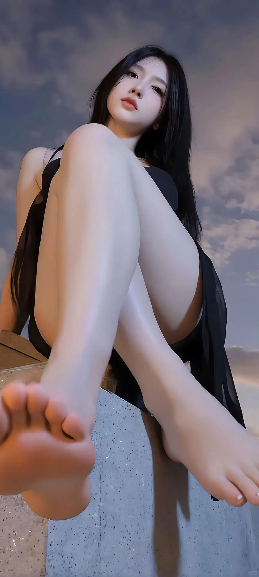 JIOJIO 白丝袜真的太好看了！