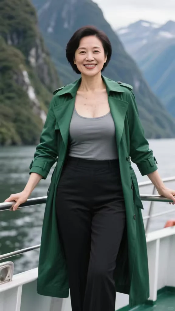 成熟裹满风情，48岁的阿姨闪耀登场