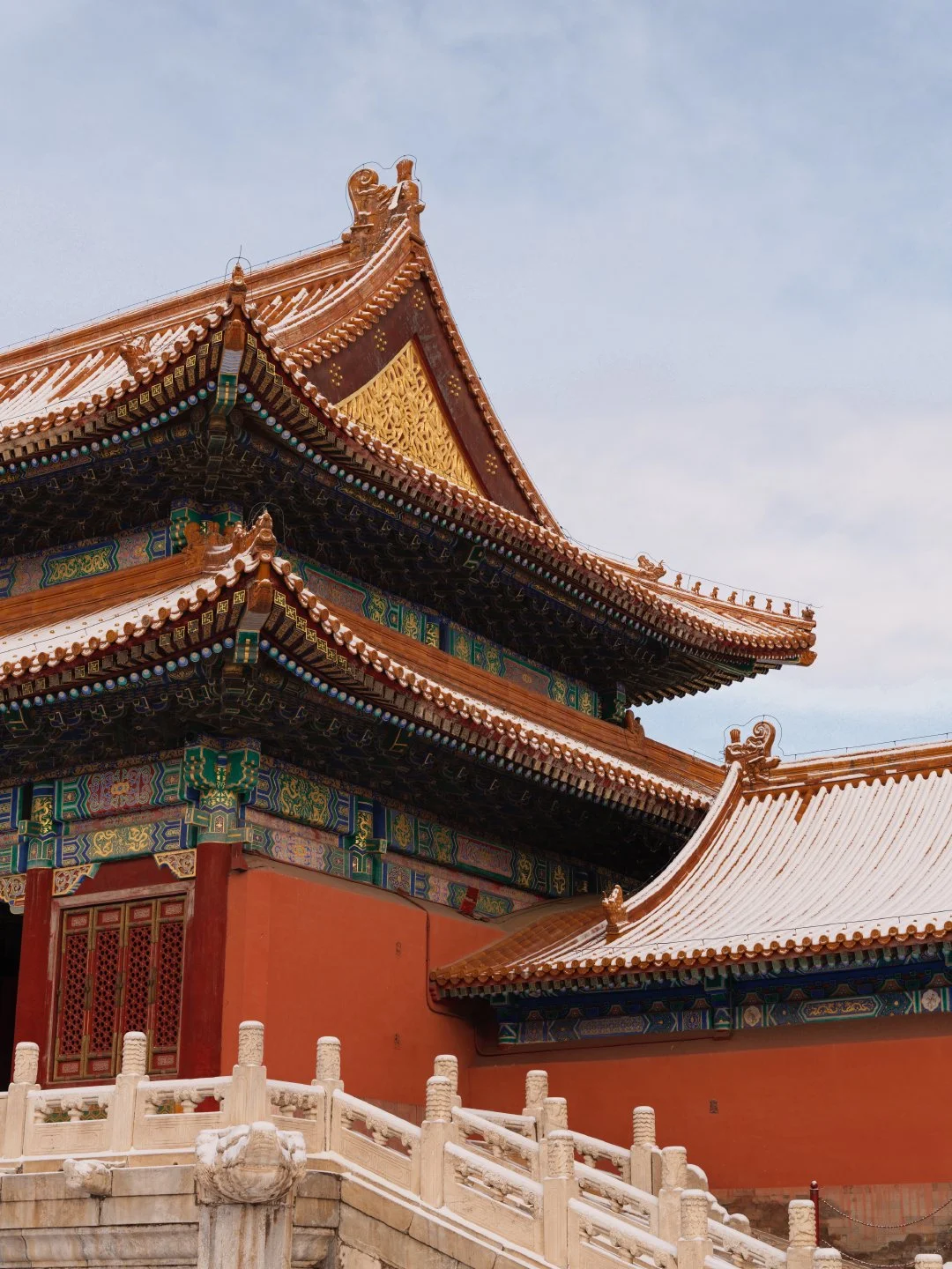 终于等到李现拍摄的雪后故宫，手机壁纸来啦