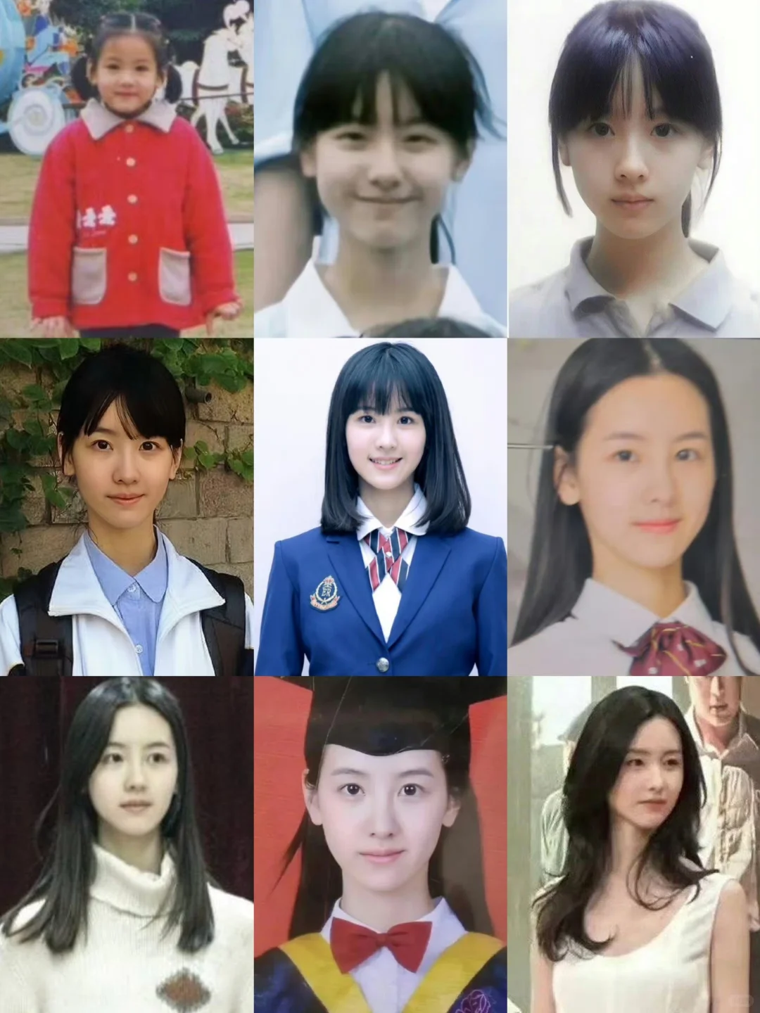 没有人能从小美到大...