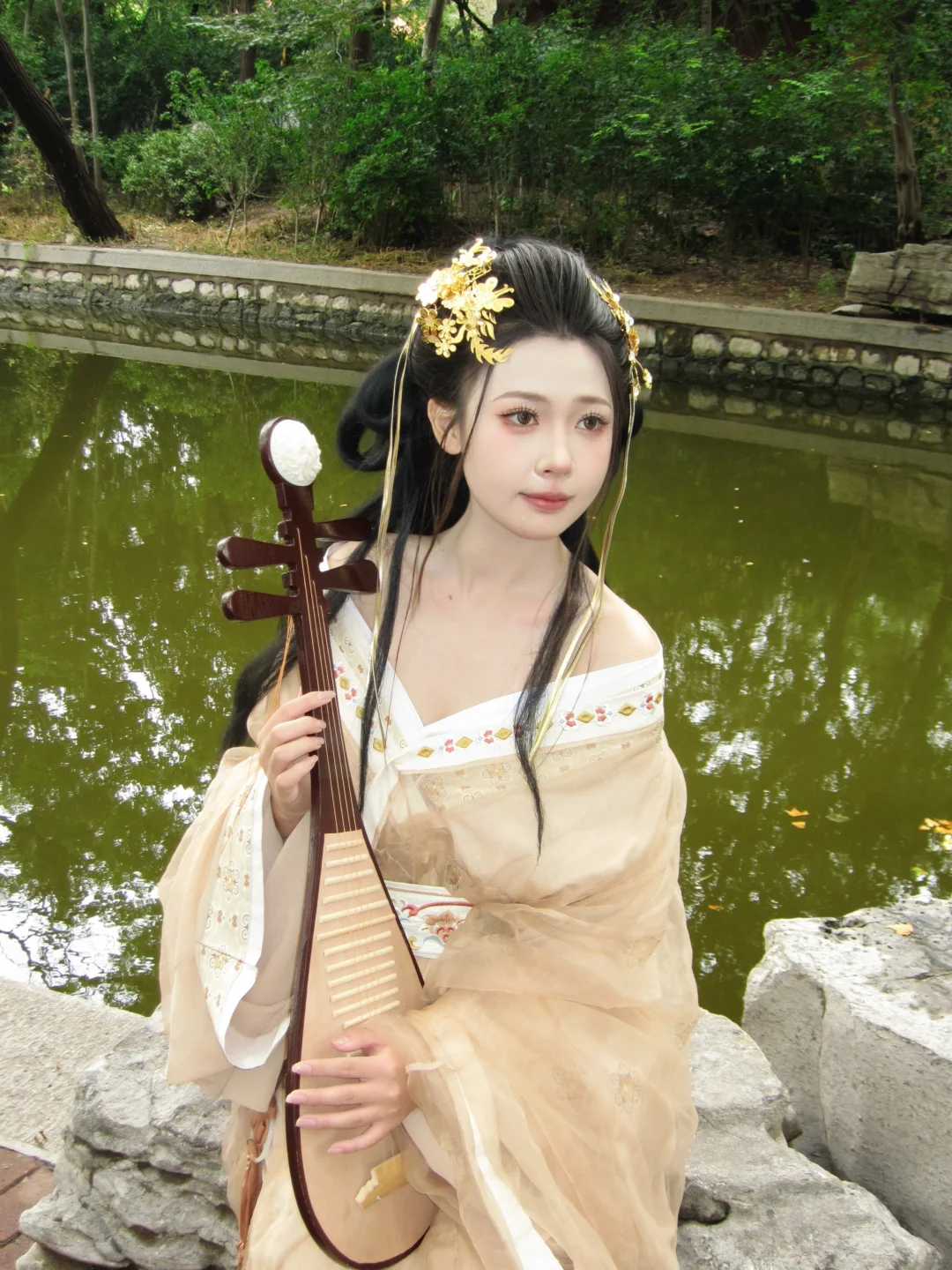 邯郸陪拍到底是谁还没被种草金色虞姬这套！