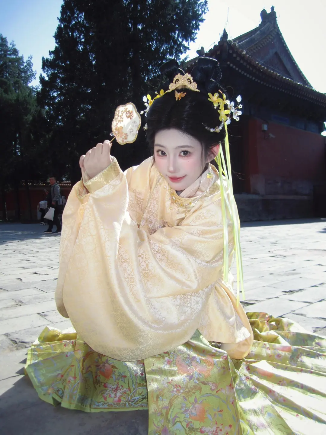 沈阳冬天的大明贵女，这波直接美出圈🥰