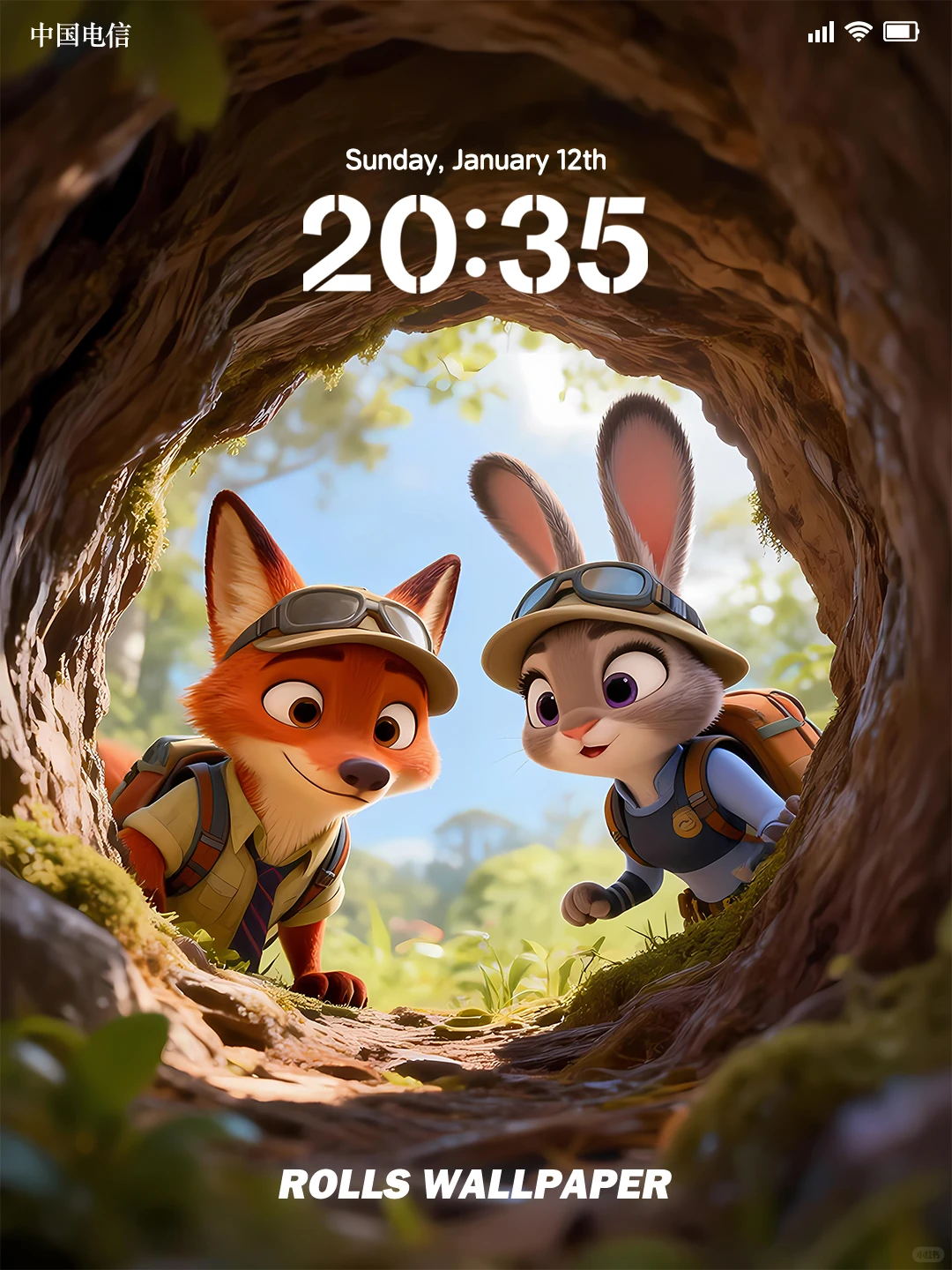 088｜尼克朱迪の探险小分队｜创意静态壁纸