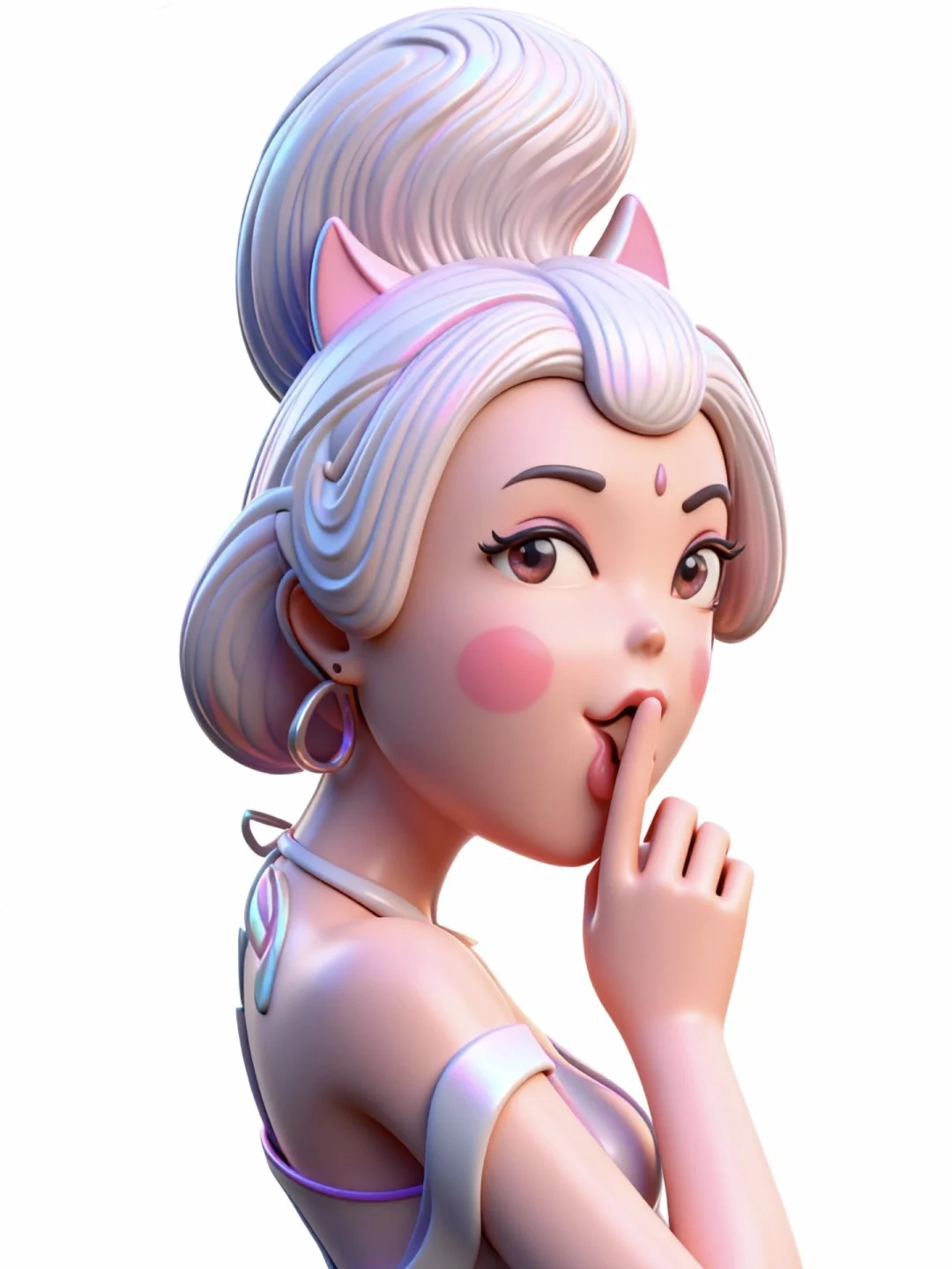 手绘草图用AI辅助立体模型｜性感可爱加风骚