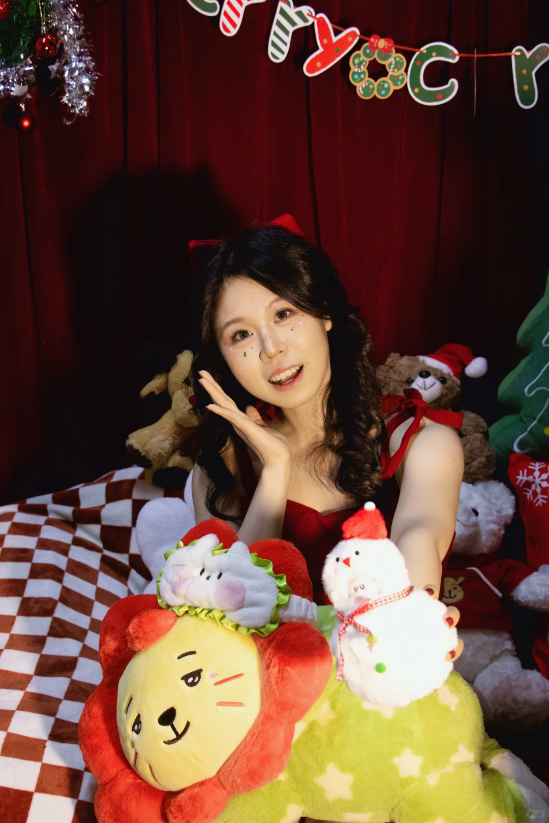 圣诞写真｜今天是温馨的圣诞小熊啦~🎄