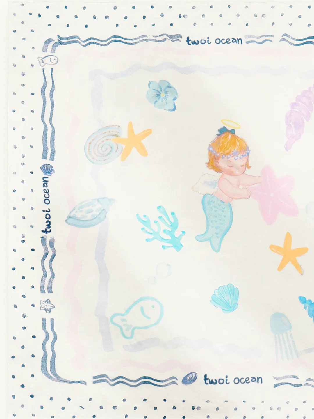 小美人鱼丝巾🫧🐬